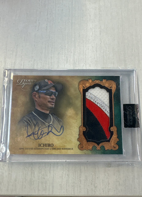 2021 Topps Dynasty Ichiro Patch Auto /10 Miami