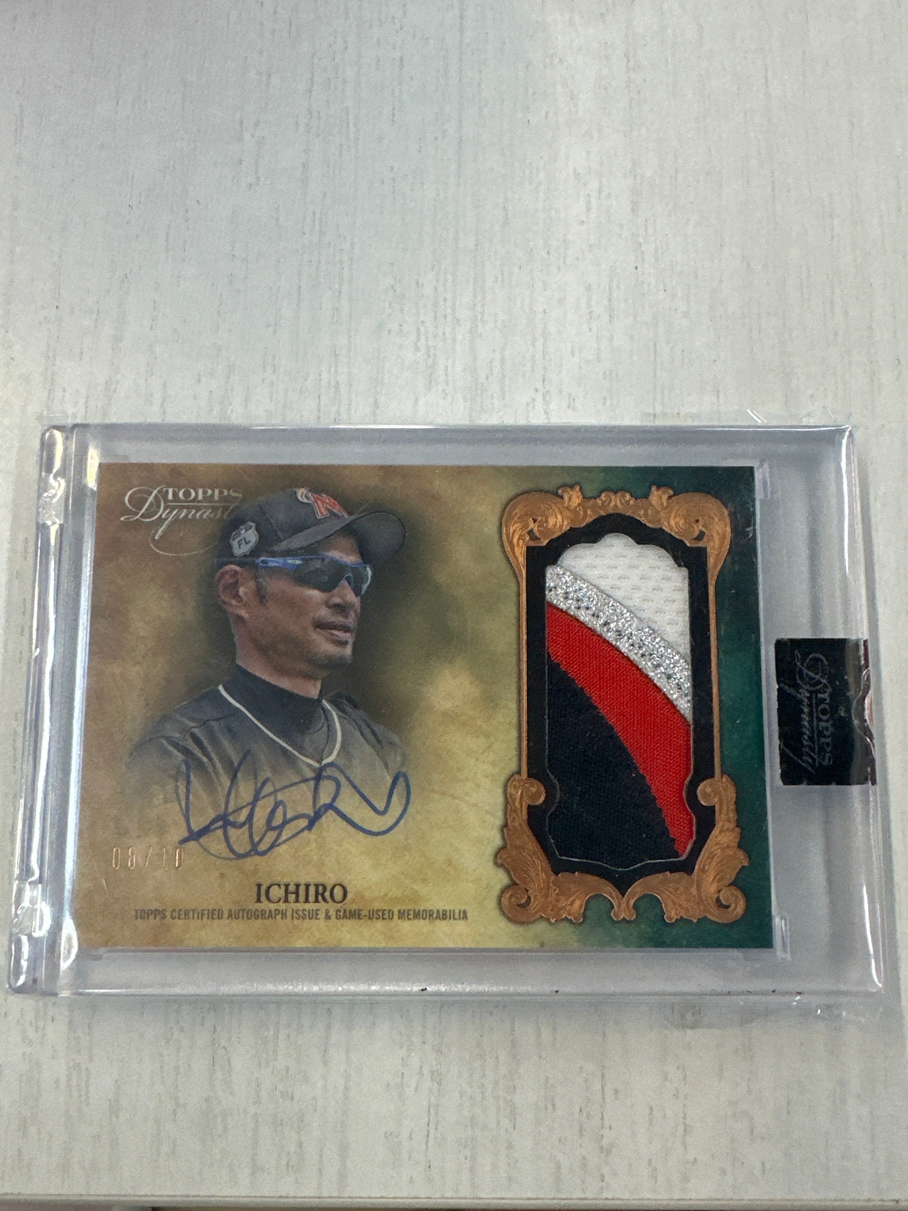 2021 Topps Dynasty Ichiro Patch Auto /10 Miami