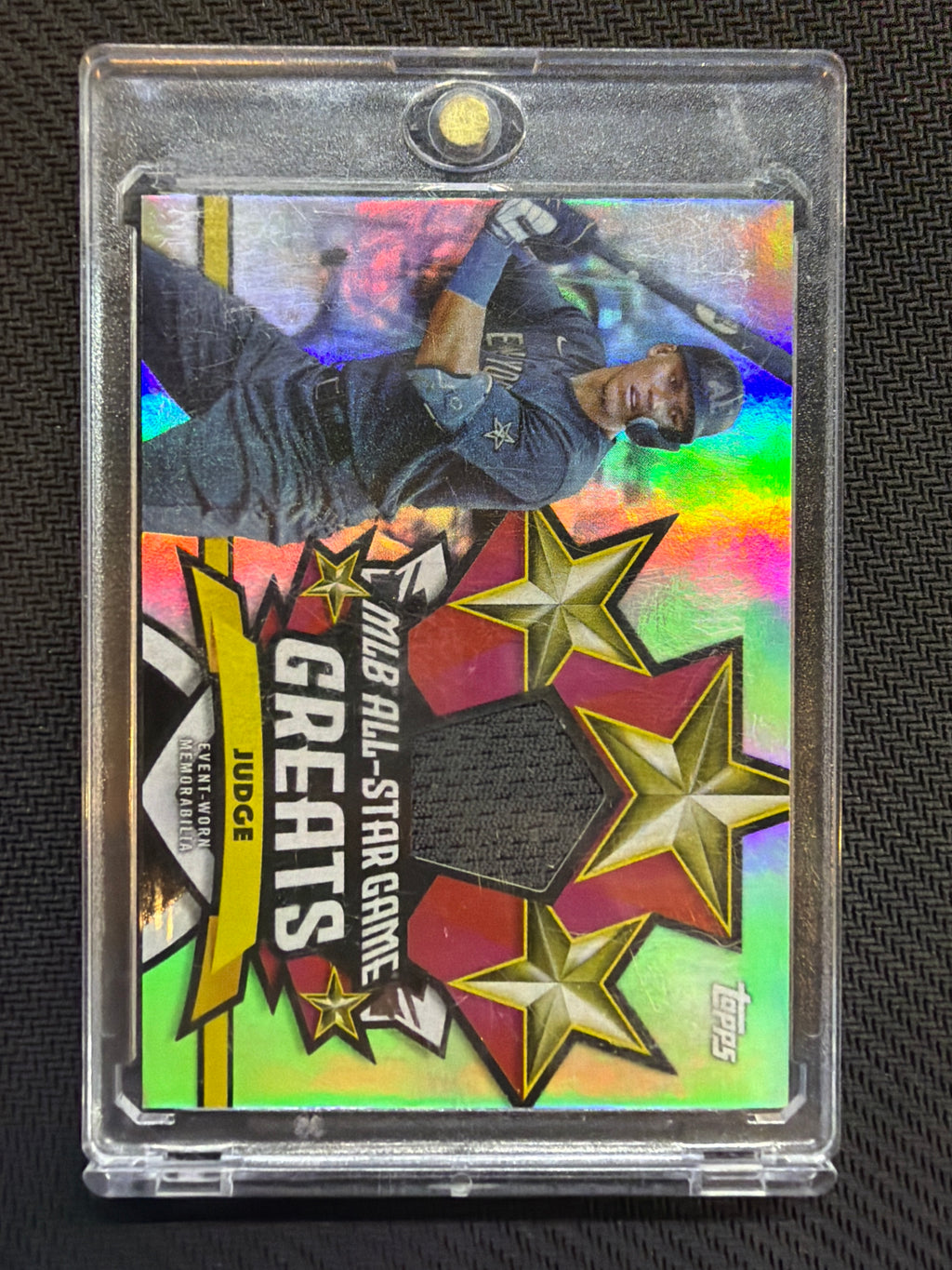 2025 Topps All Star Game Greats Aaron Judge Relic #ASGR-AJ2 Yankees