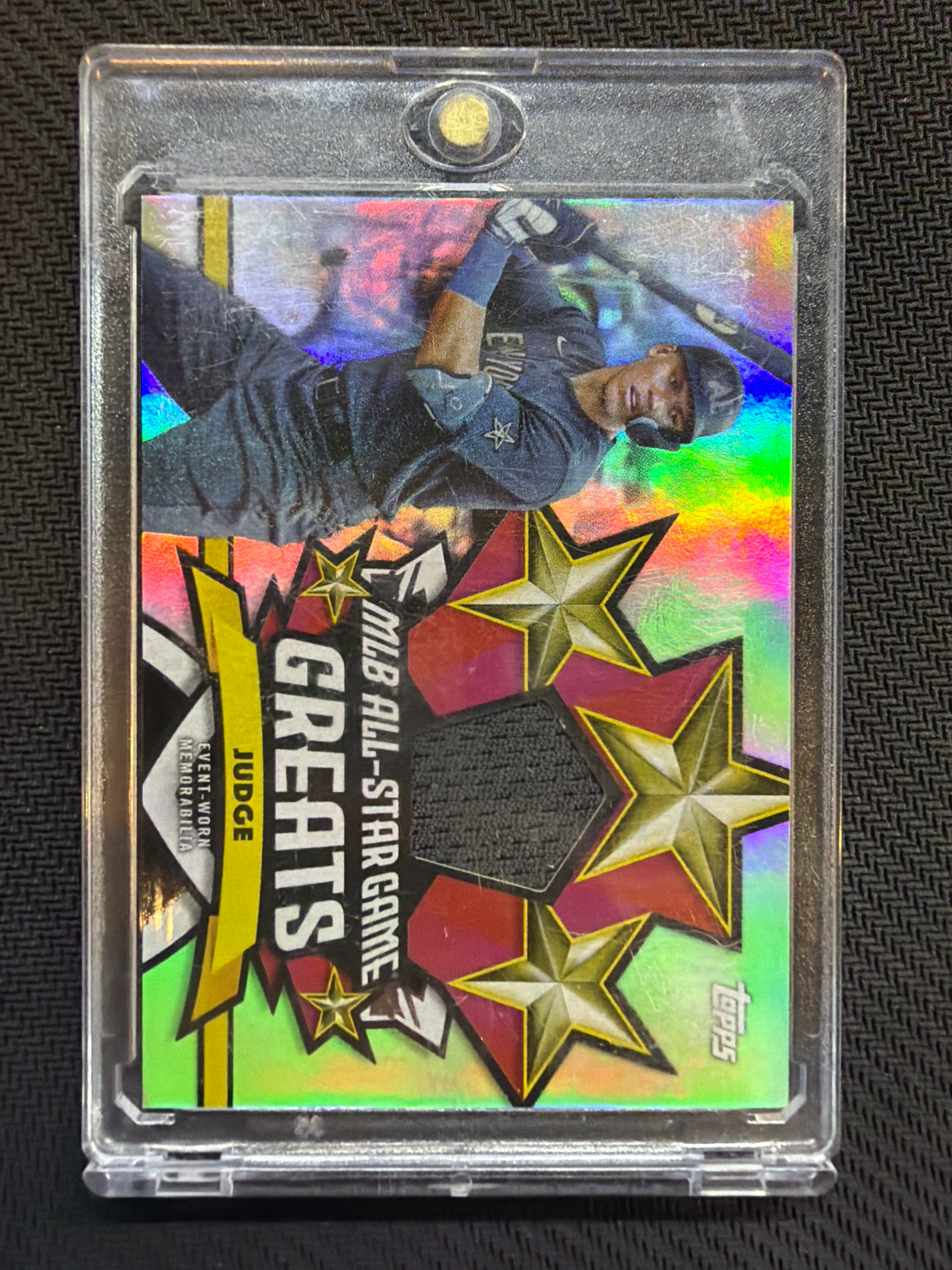 2025 Topps All Star Game Greats Aaron Judge Relic #ASGR-AJ2 Yankees