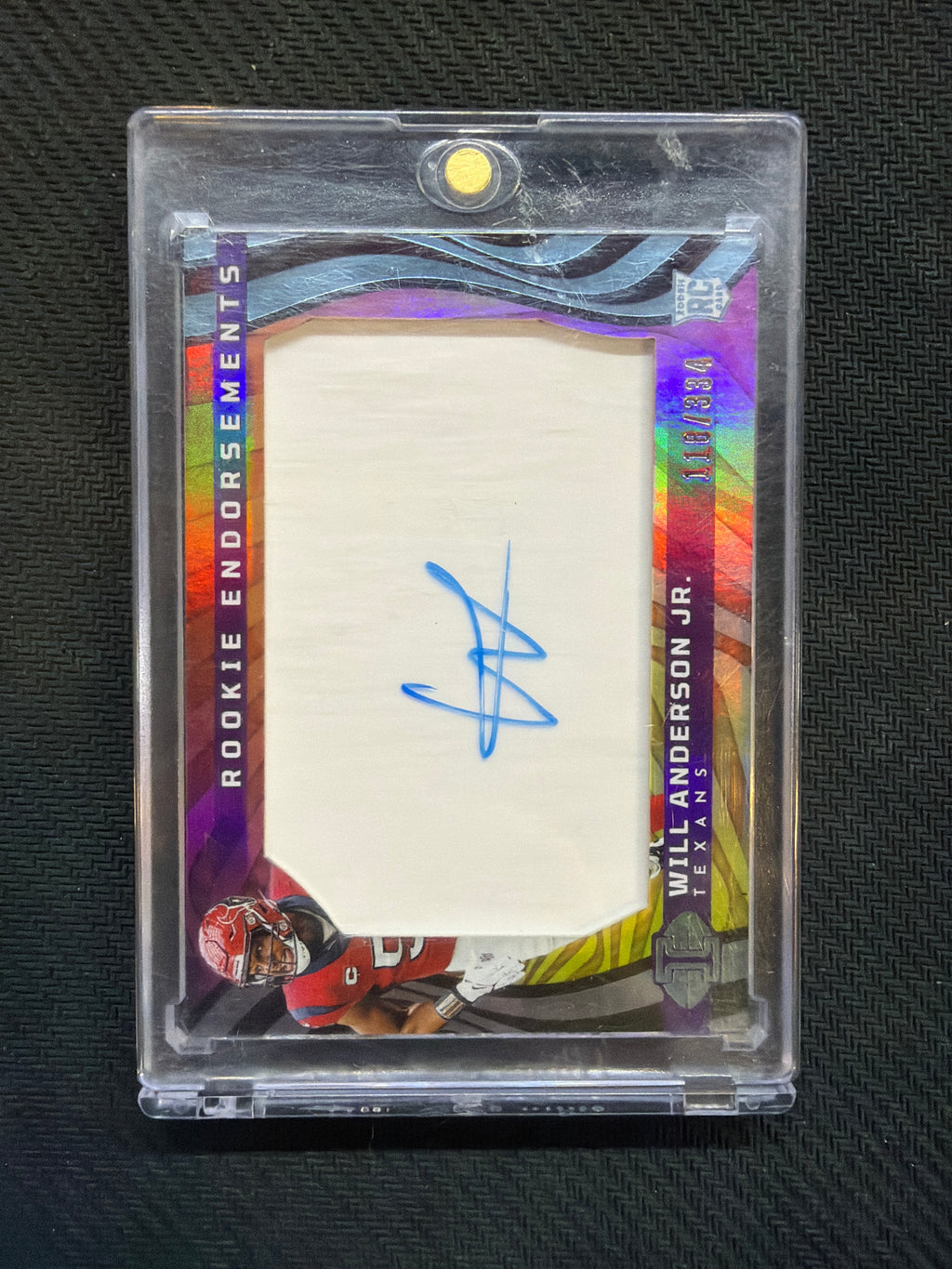 2023 Panini Illusions Will Anderson Jr Rookie Endorsements /334 Texans