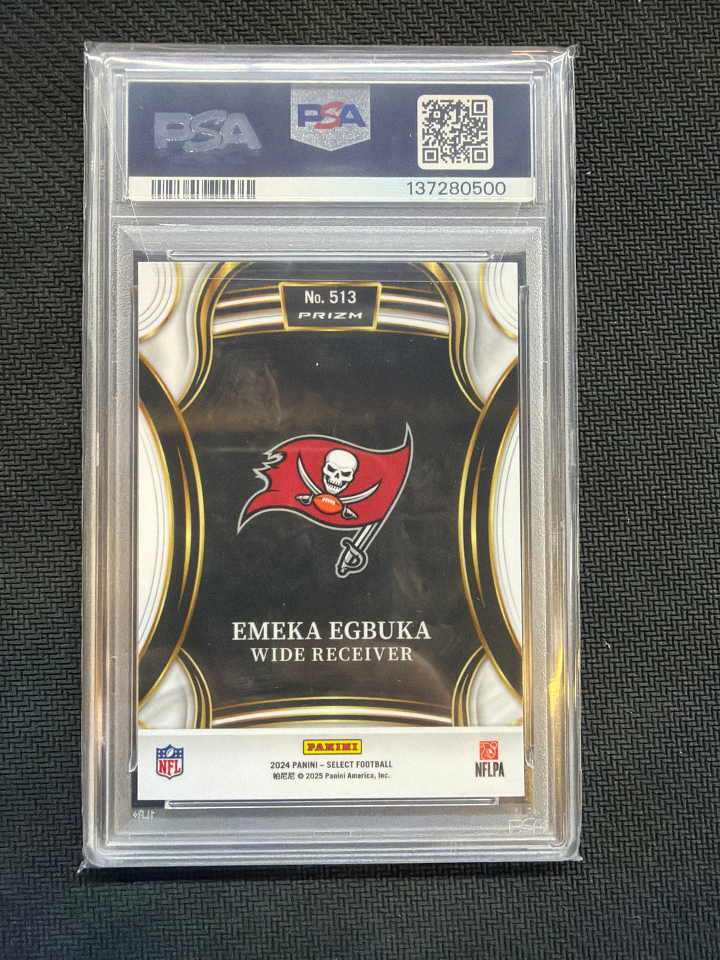 2024 Select XRC Emeka Egbuka Rookie #513 PSA 10