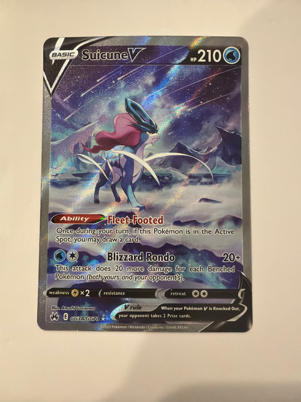 2023 Suicune V GG38