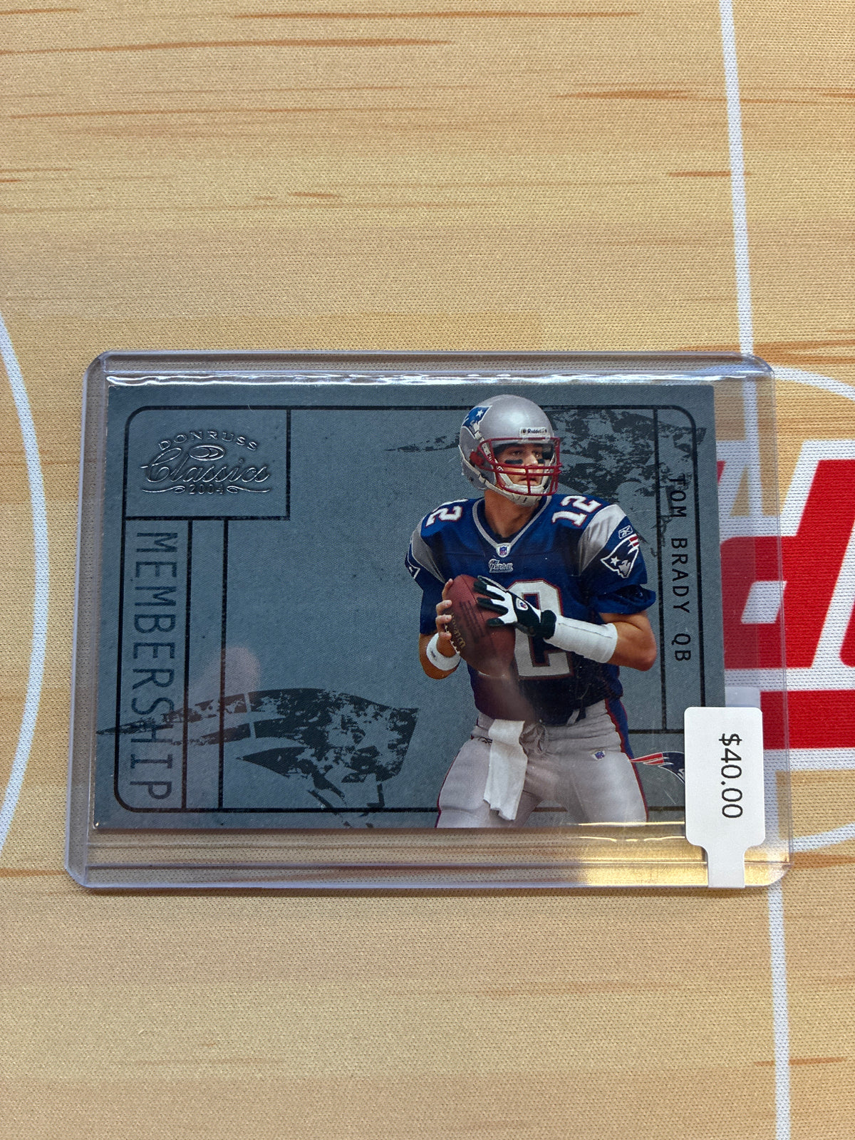 2004 Donruss Classics Tom Brady Membership /1000 #M-24 Patriots