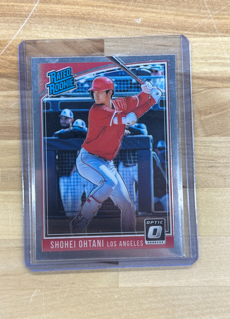 2018 Optic Shohei Ohtani Rookie Bating Angels