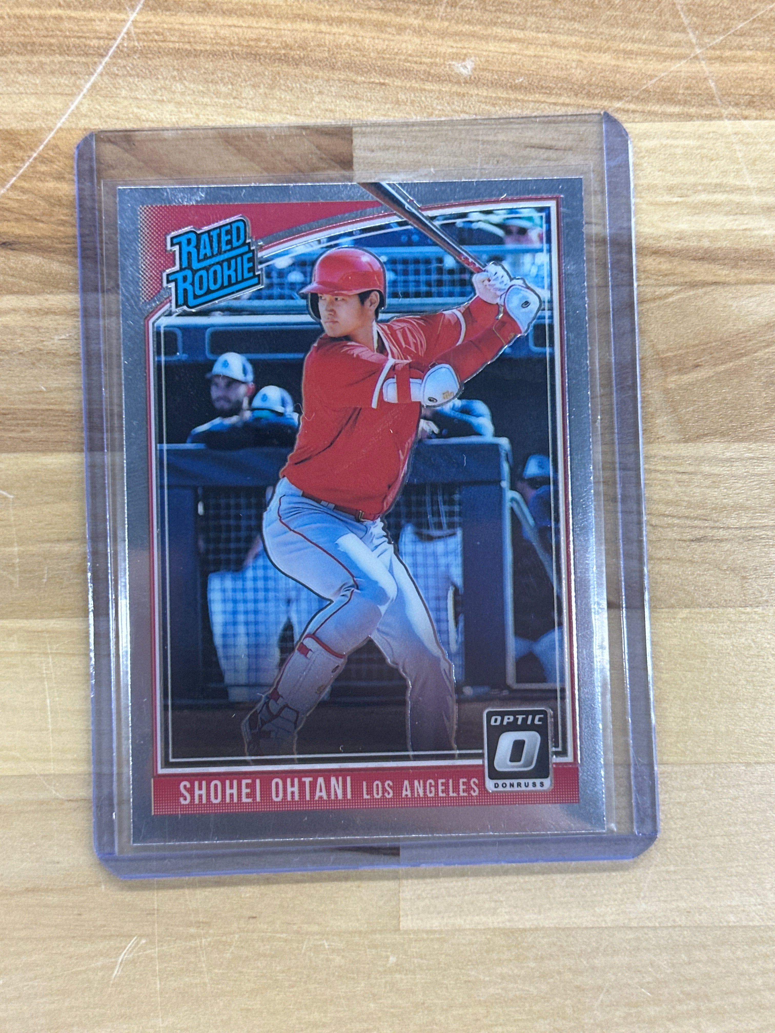 2018 Optic Shohei Ohtani Rookie Bating Angels