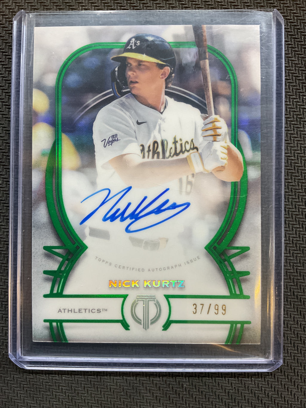 2026 Topps Tribute Nick Kurtz Auto /99 Athletics