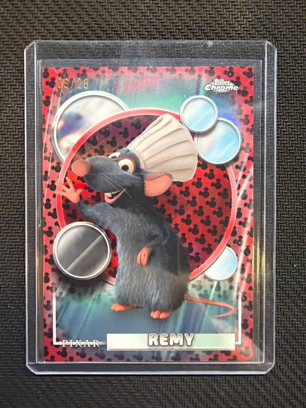 2026 Topps Chrome Remy Mickey Mouse Refractor /28