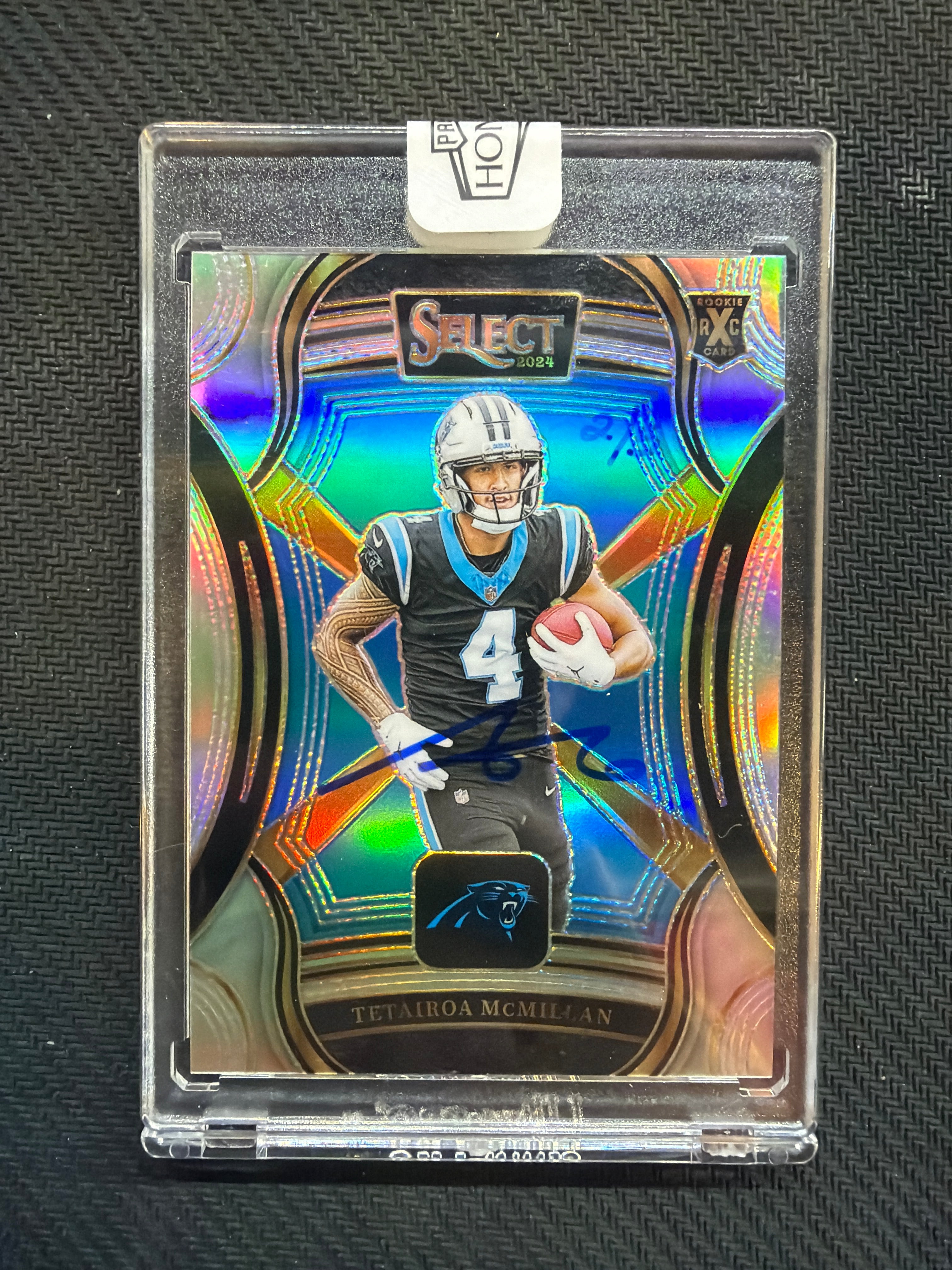 2025 Panini Honors Recollection Collection Tetairoa McMillan XRC Auto /5 ON CARD Panthers