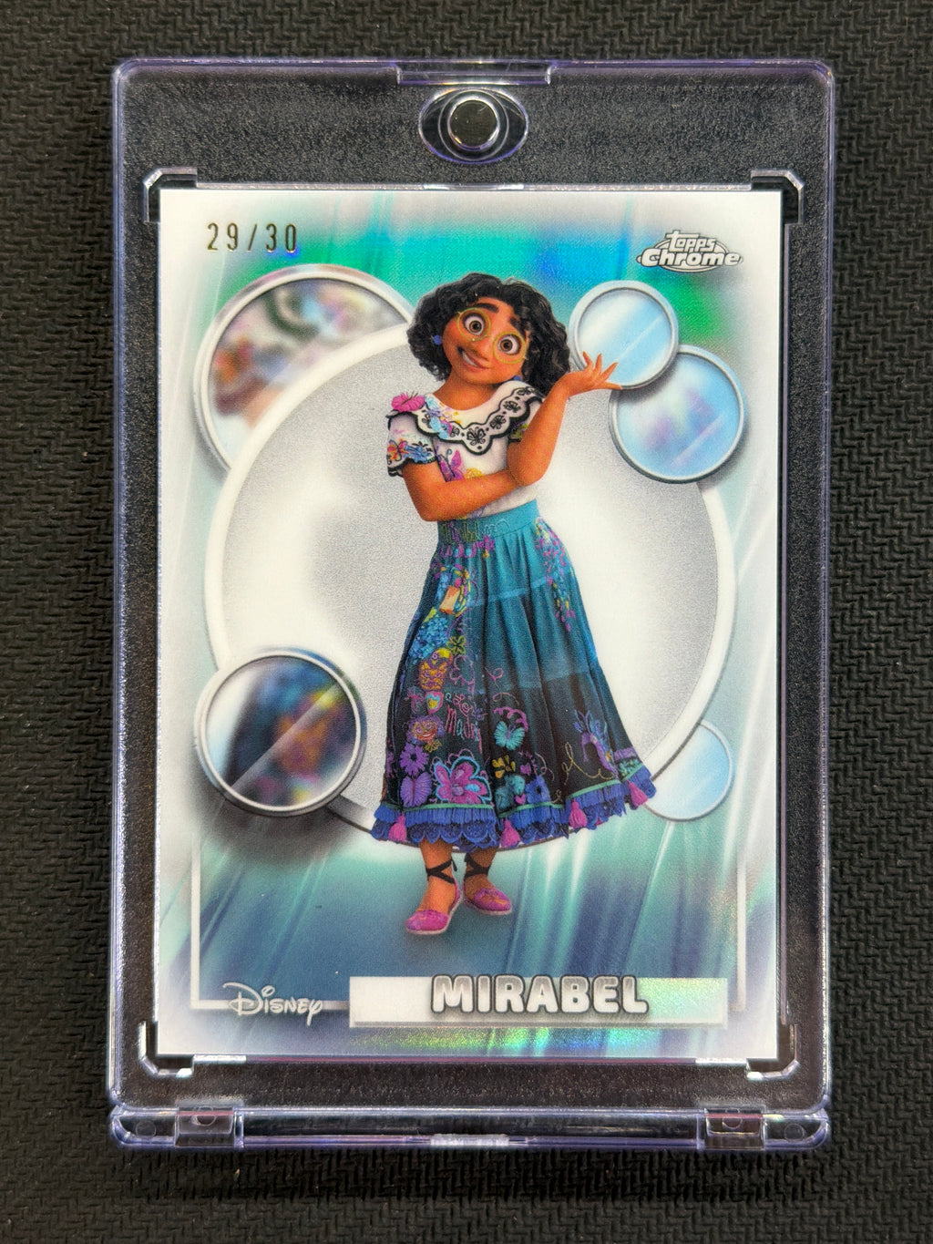 2026 Topps Chrome Disney Mirabel White /30