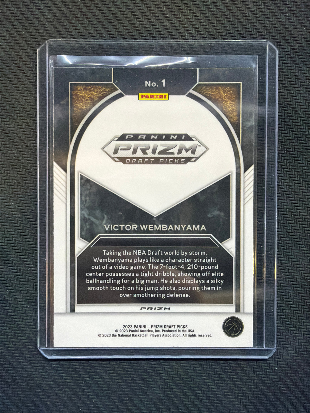 2023 Prizm Draft Picks Victor Wembanyama Brilliance Red Ice Rookie Spurs