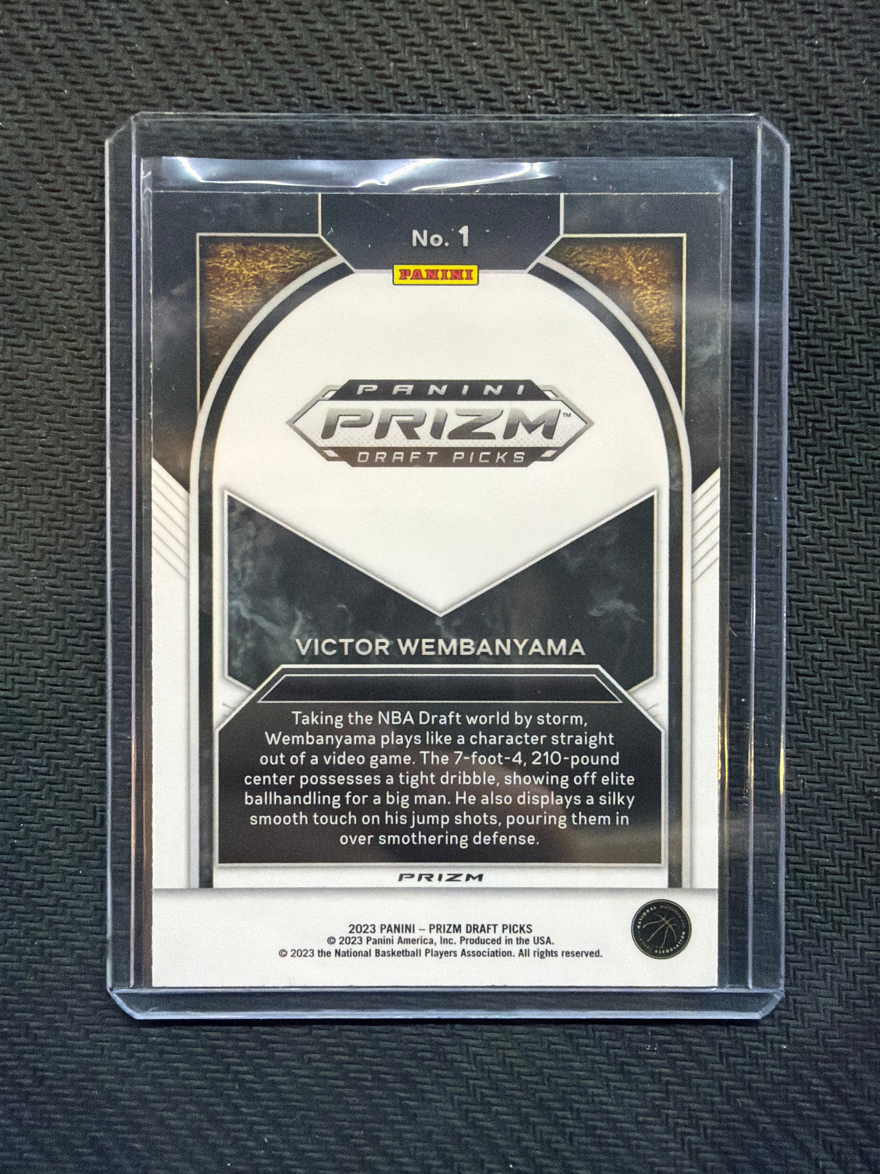 2023 Prizm Draft Picks Victor Wembanyama Brilliance Red Ice Rookie Spurs