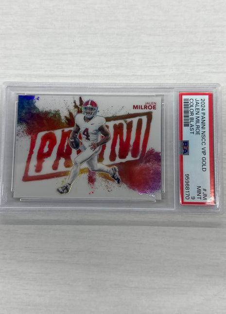 2024 NSCC Jalen Milroe Color Blast /44 PSA 9