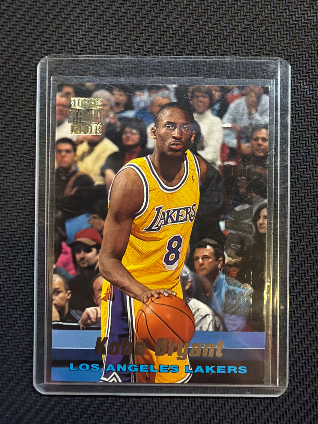 1996 Topps Stadium Club Kobe Bryant Rookie #R12 Lakers