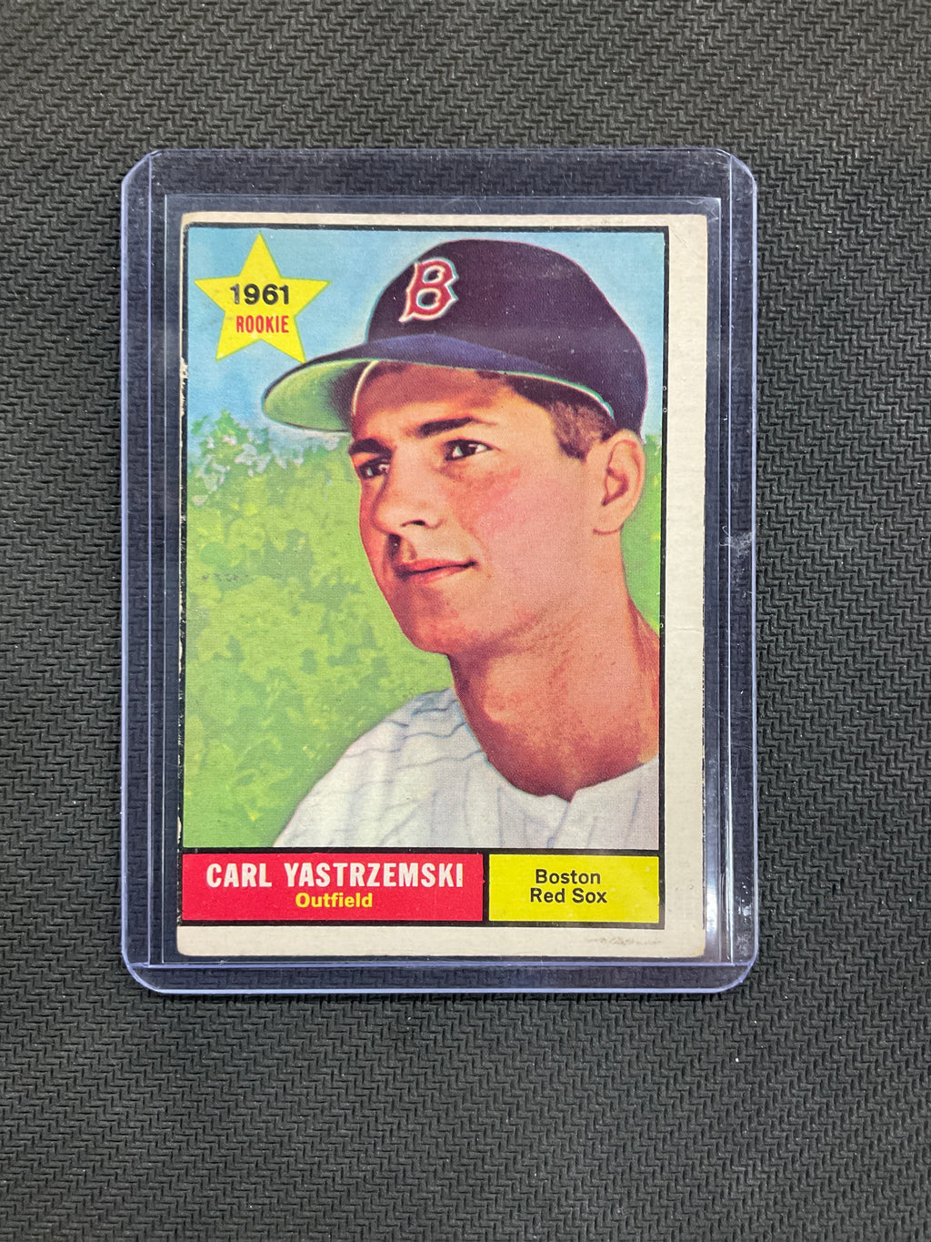 1961 Topps Carl Yastrzemski Rookie Red Sox