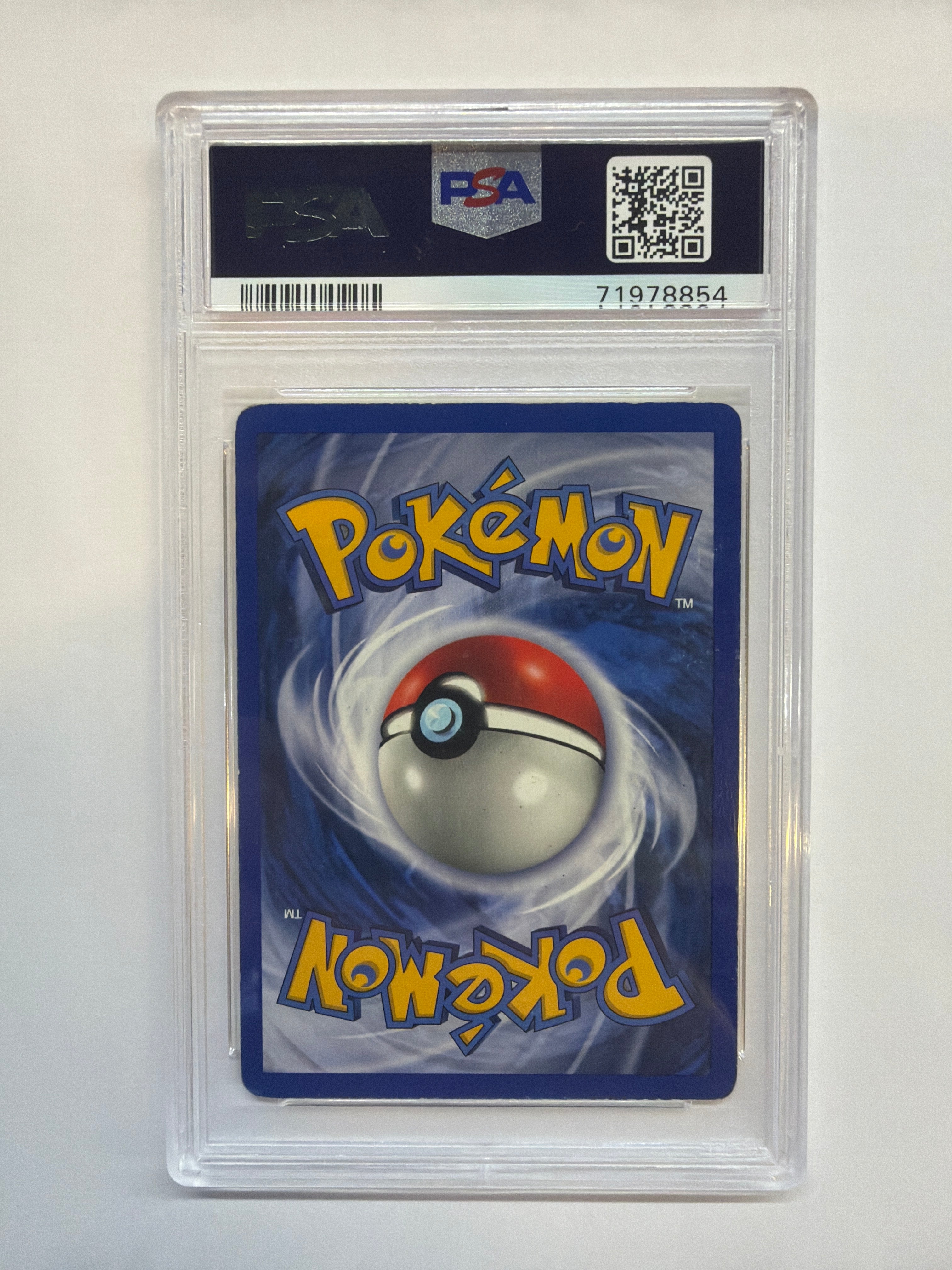 1999 Pokemon Shadowless Hitmonchan 7 Holo PSA 4