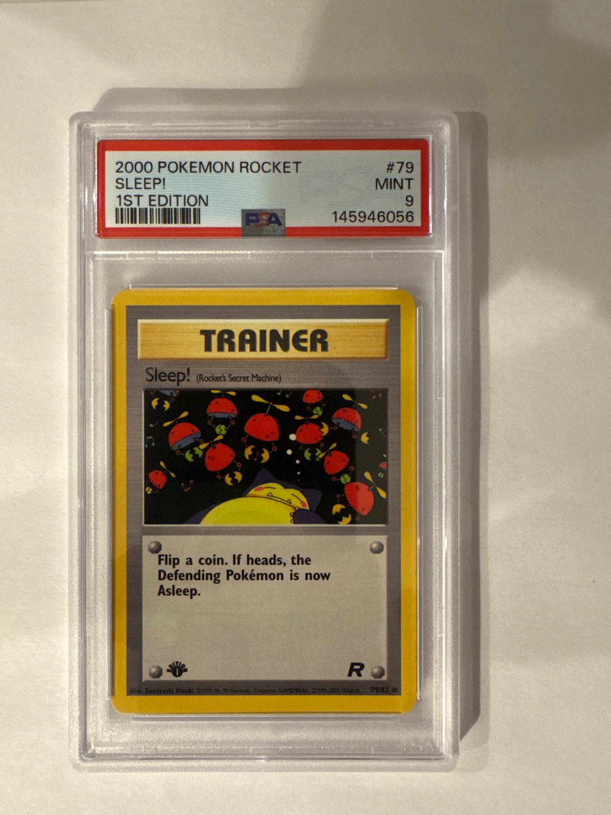 2000 Sleep! 1st Ed 79 PSA 9