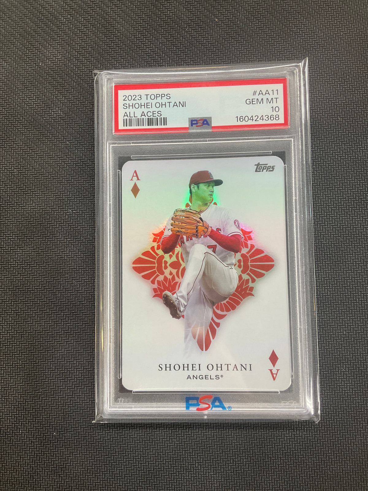 2023 Topps Shohei Ohtani All Aces #AA11 PSA 10 Angels 368