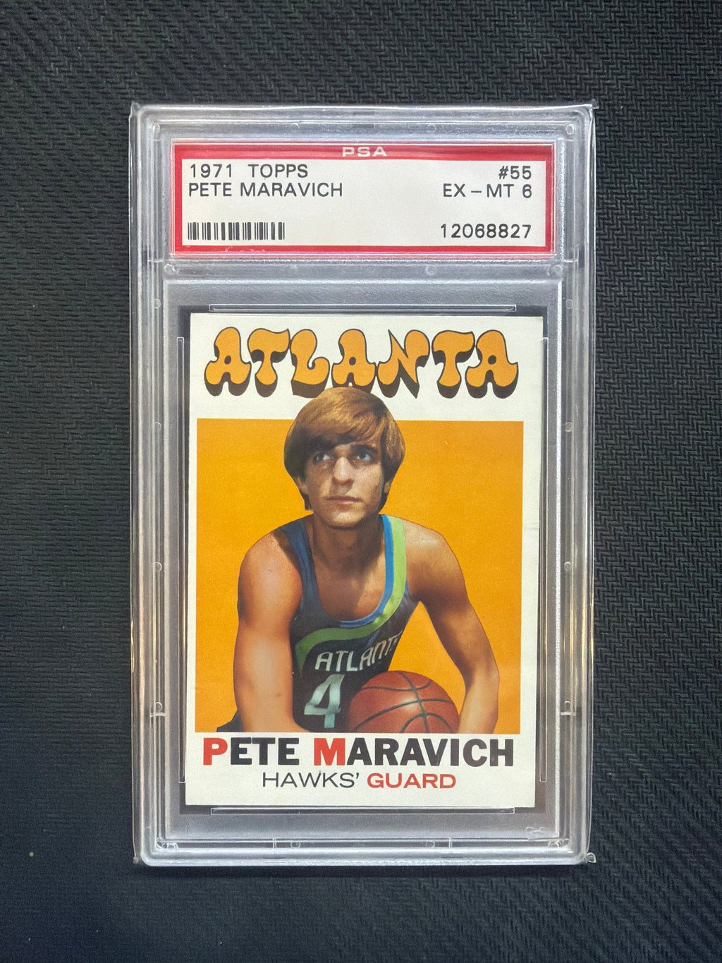 1971 Topps Pete Maravich PSA 6