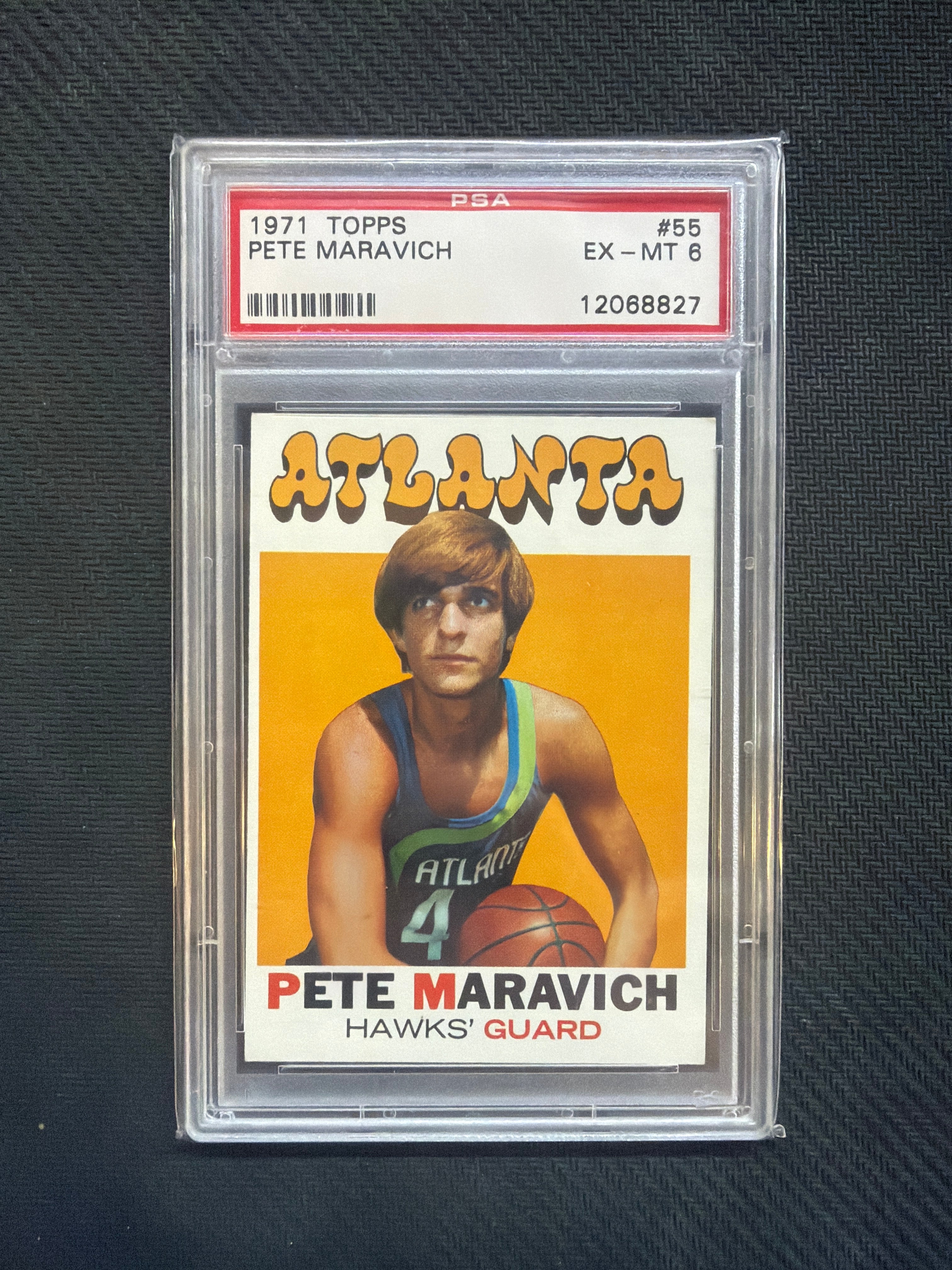1971 Topps Pete Maravich PSA 6