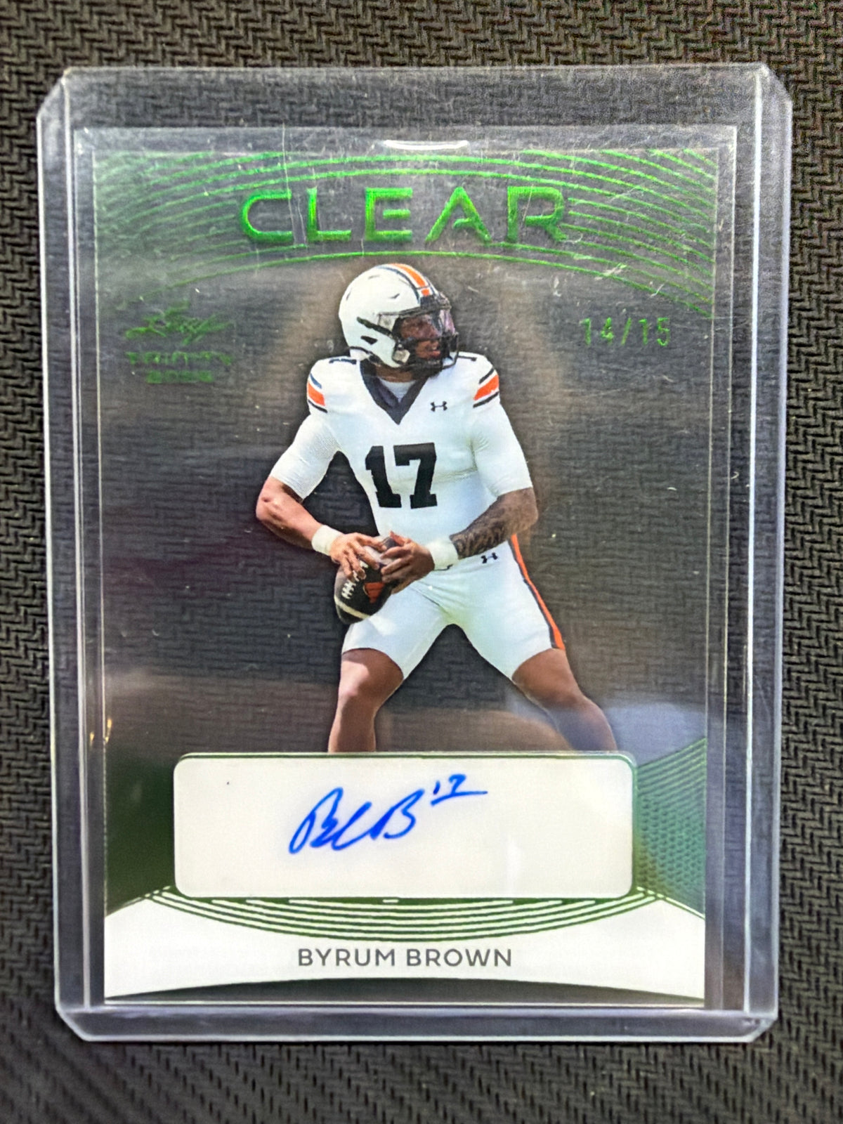 2026 Leaf Byrum Brown Clear Auto /15 Auburn