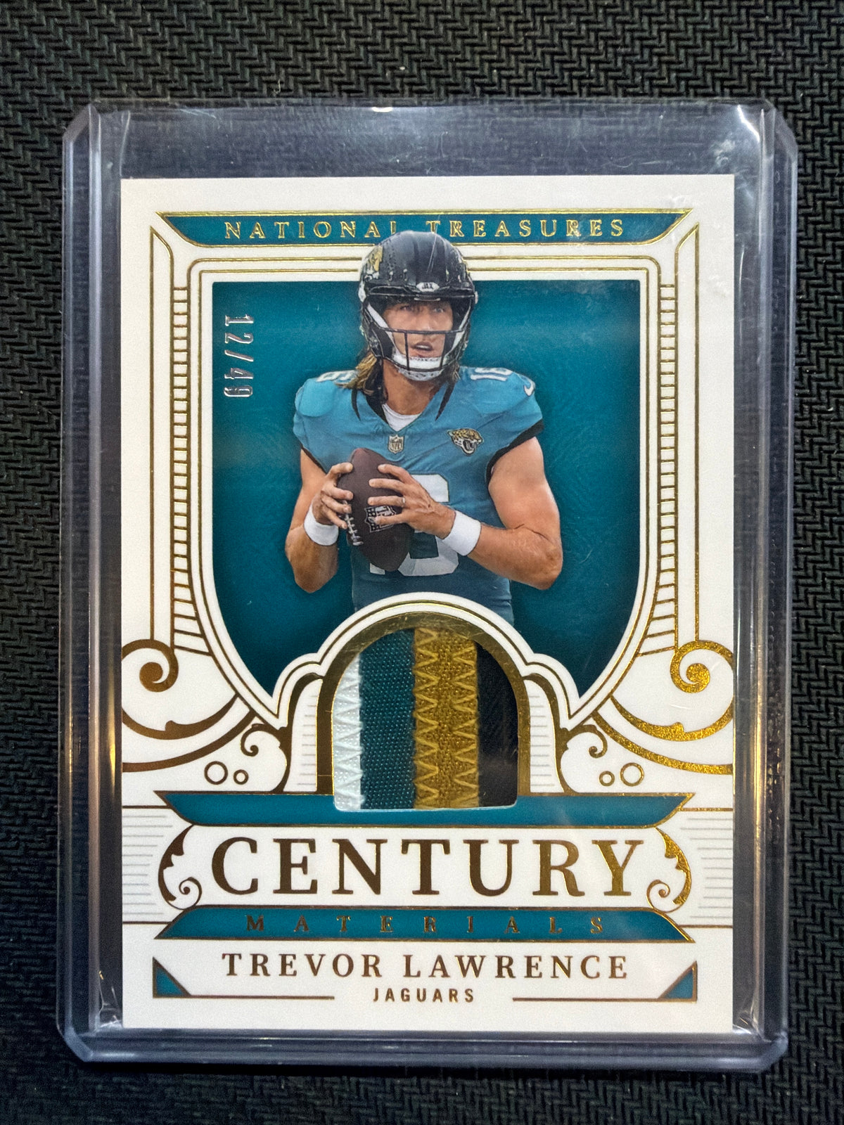 2025 National Treasures Trevor Lawrence Century Patch /49