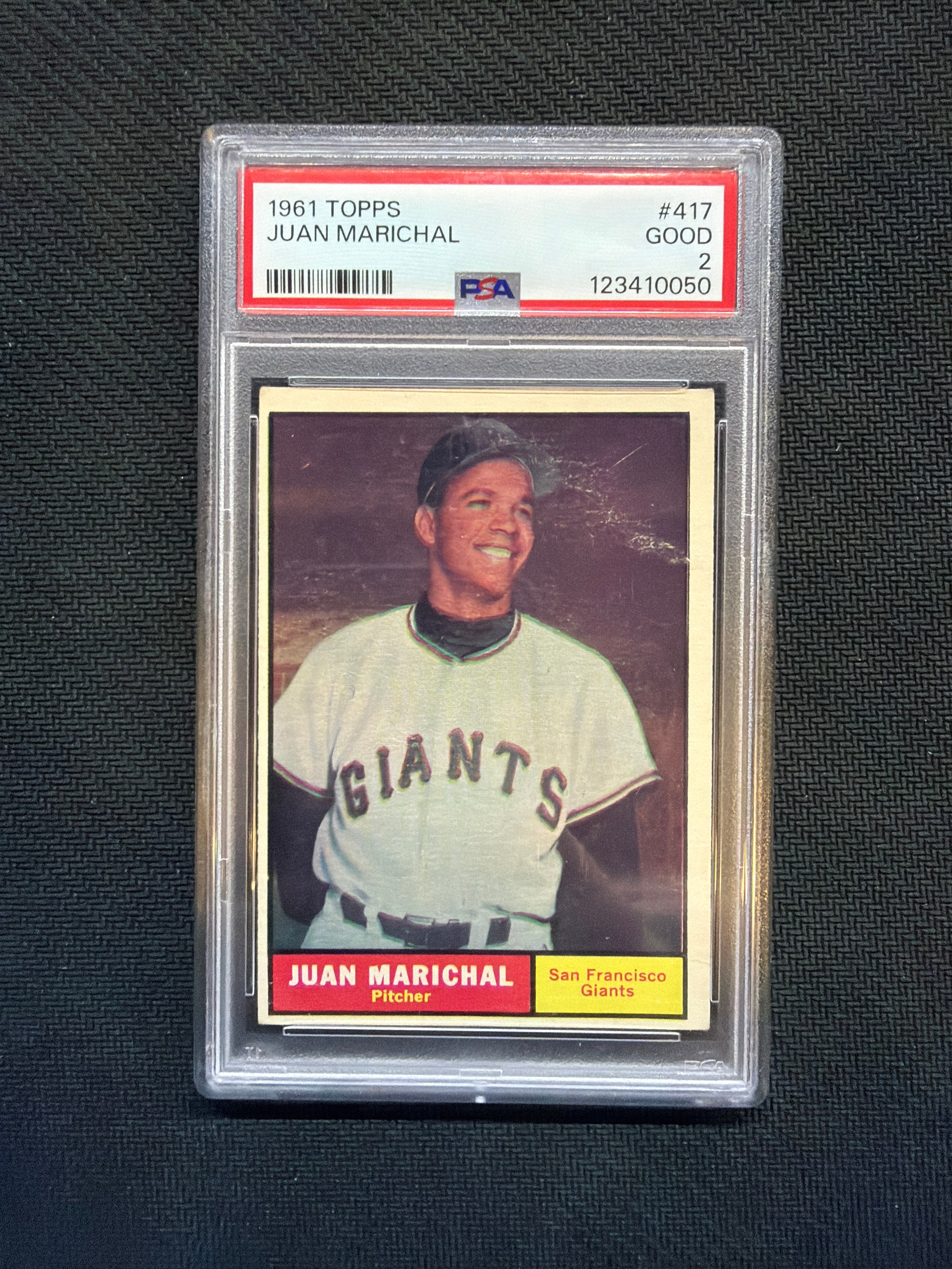 1961 Topps Willie Mays #150 PSA 2