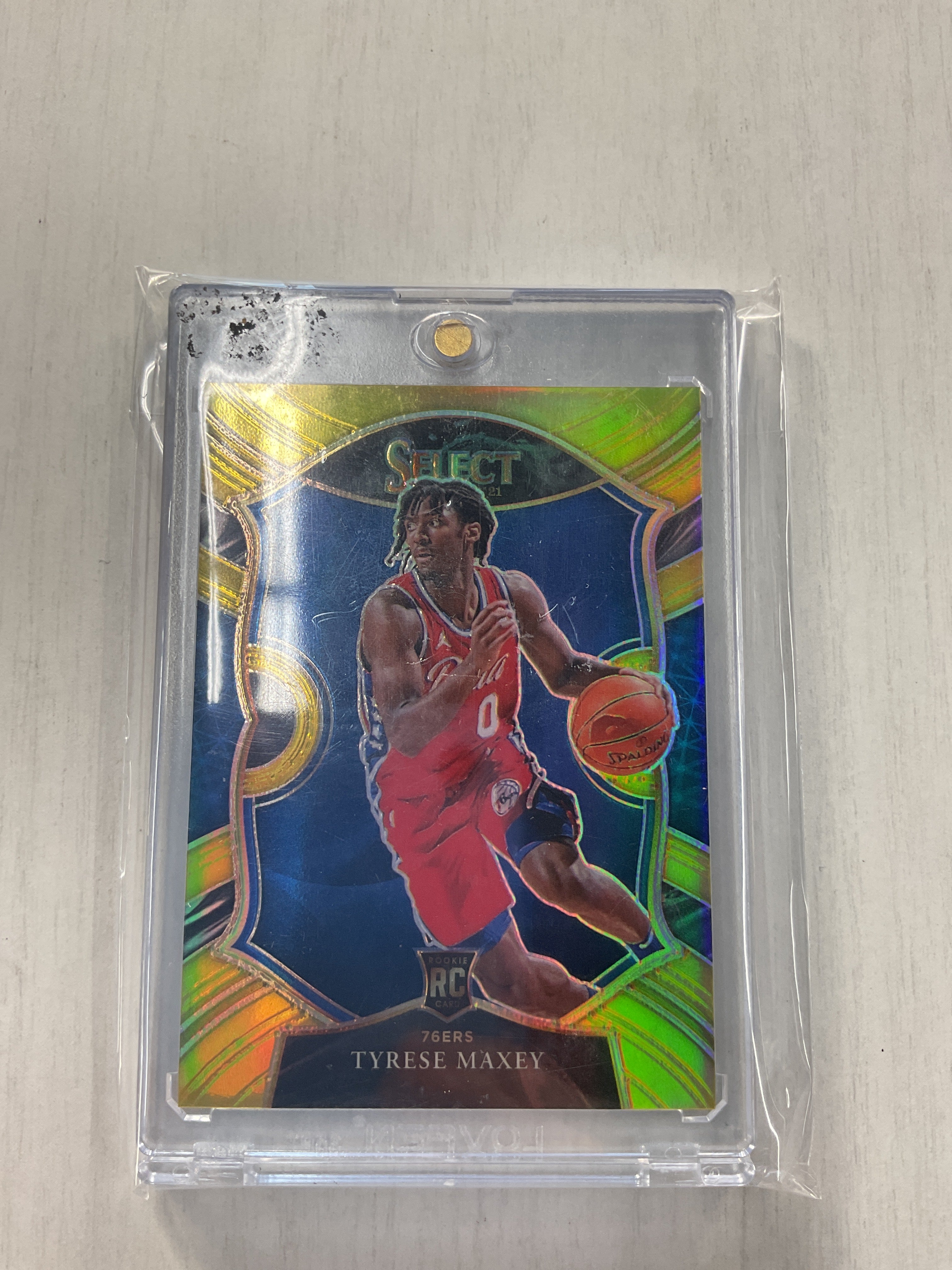 2021 Select Tyrese Maxey Gold /10 Rookie 76ers