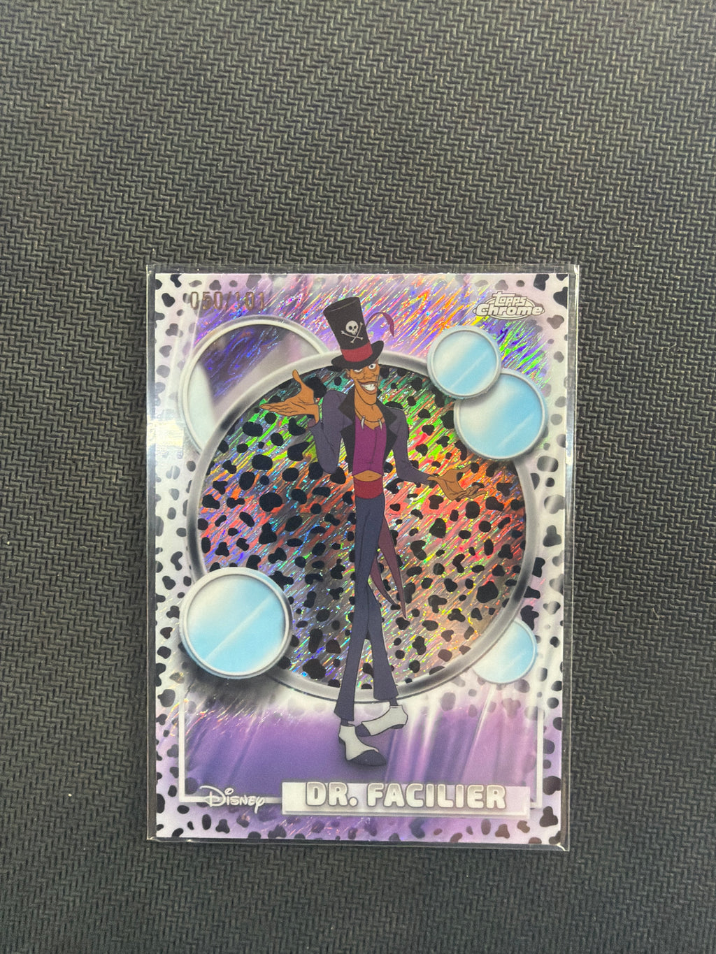 2026 Topps Chrome Disney Dr. Facilier /101 Dalmation