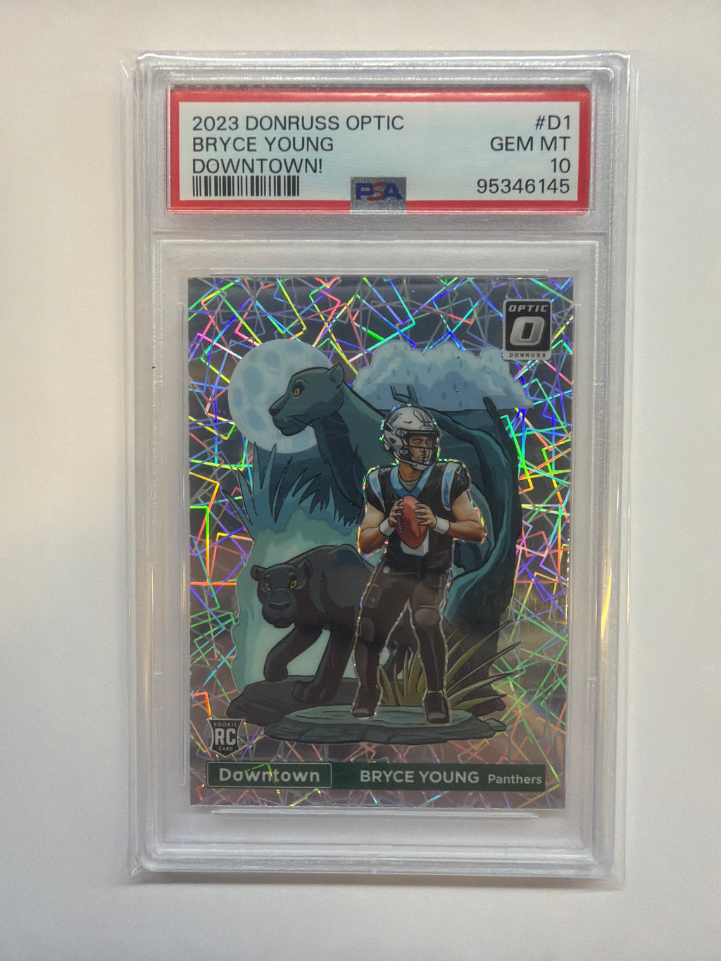 2023 Donruss Optic Bryce Young Downtown PSA 10