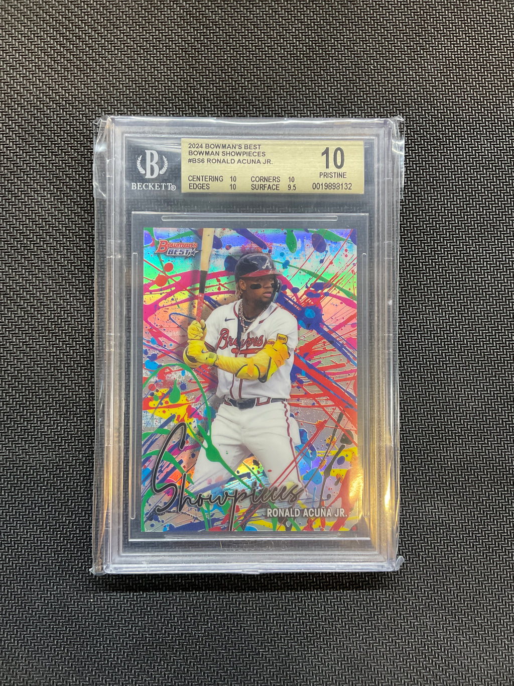 2024 Bowman's Best Ronald Acuna Jr. Showpieces BGS 10 Braves