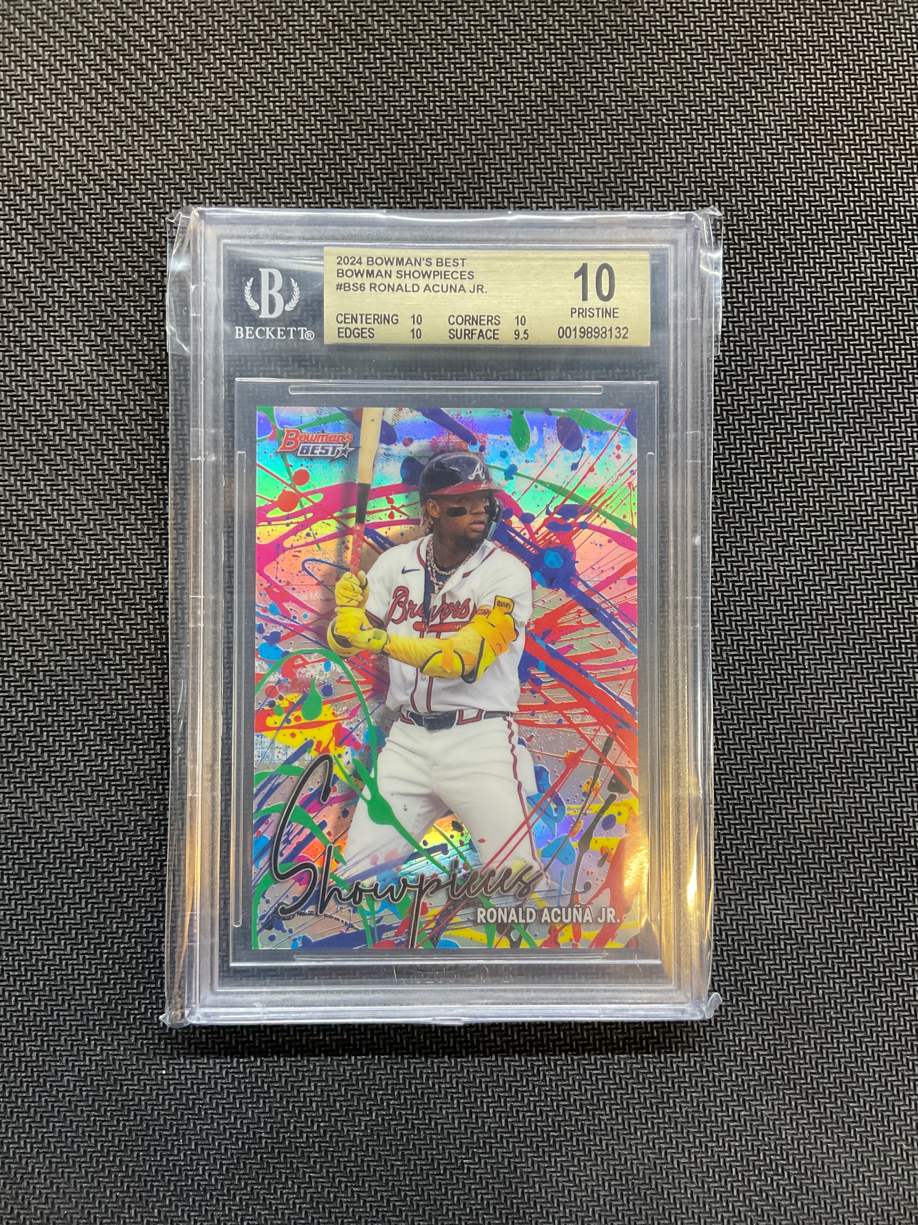 2024 Bowman's Best Ronald Acuna Jr. Showpieces BGS 10 Braves