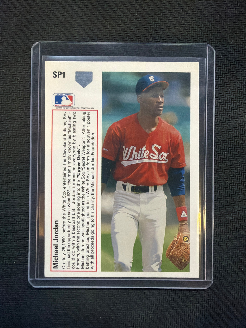 1990 Upper Deck Michael Jordan MLB Rookie Barons