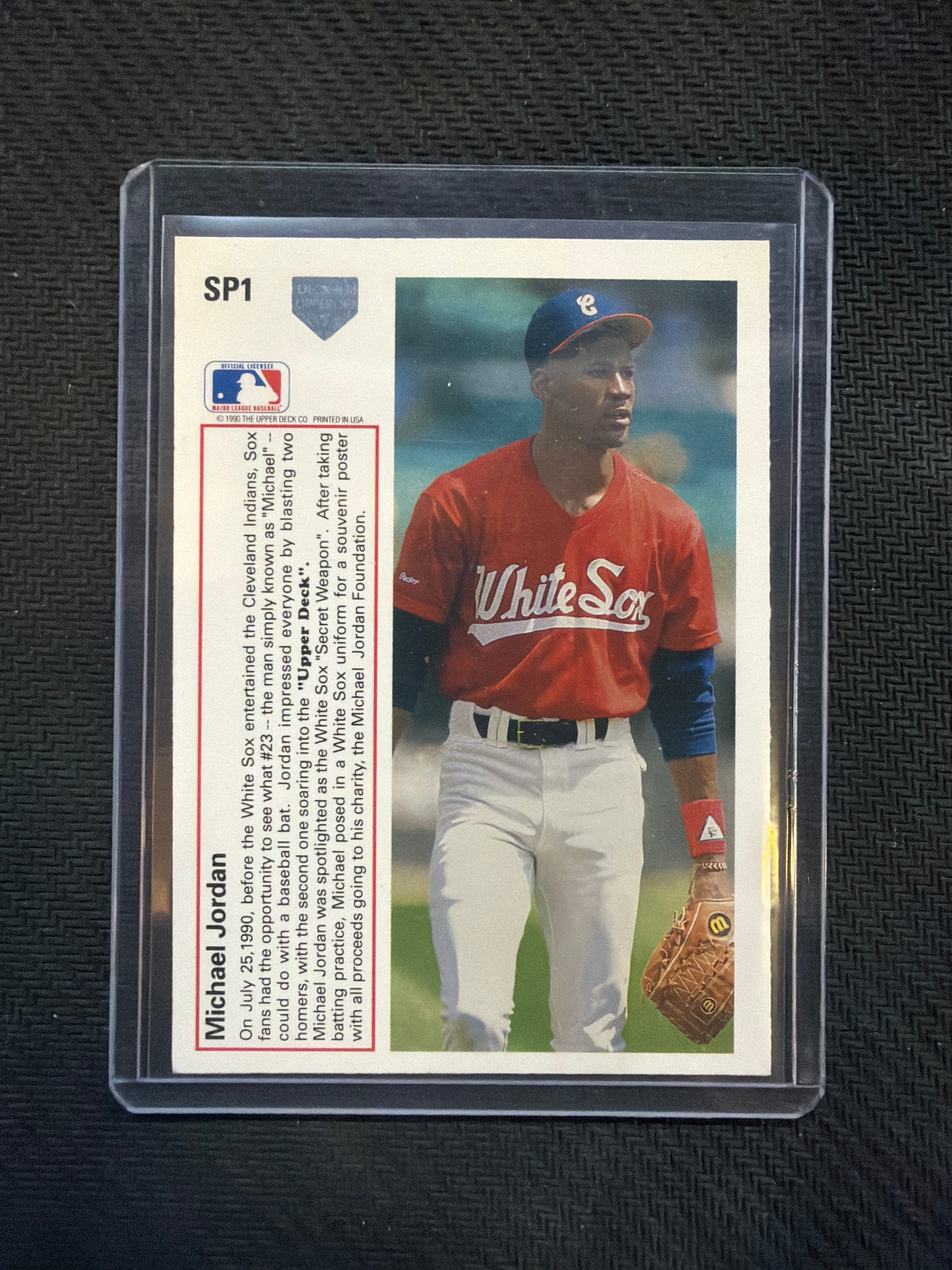 1990 Upper Deck Michael Jordan MLB Rookie Barons