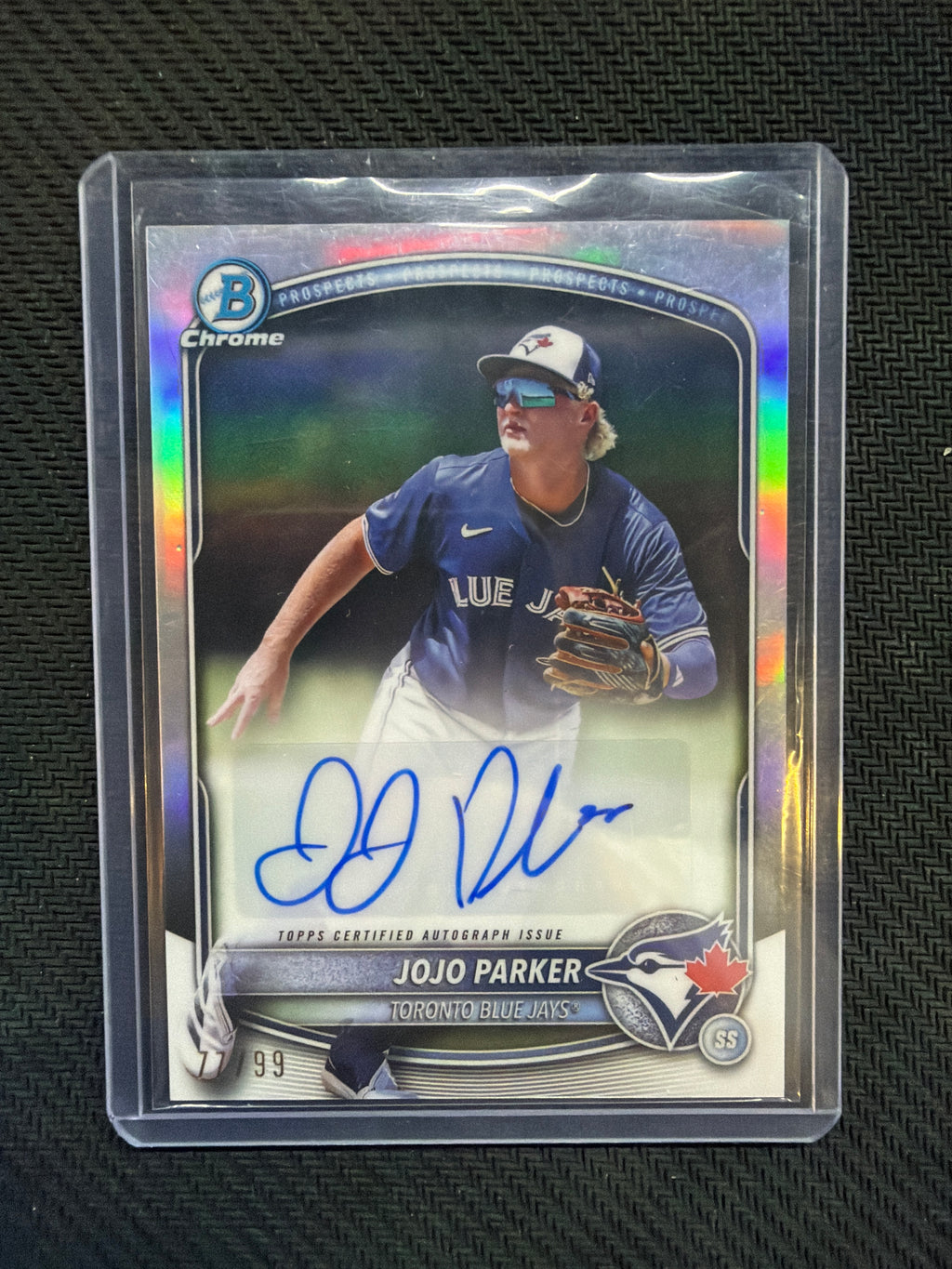 2025 Bowman Chrome Jojo Parker Image Variation Auto /99