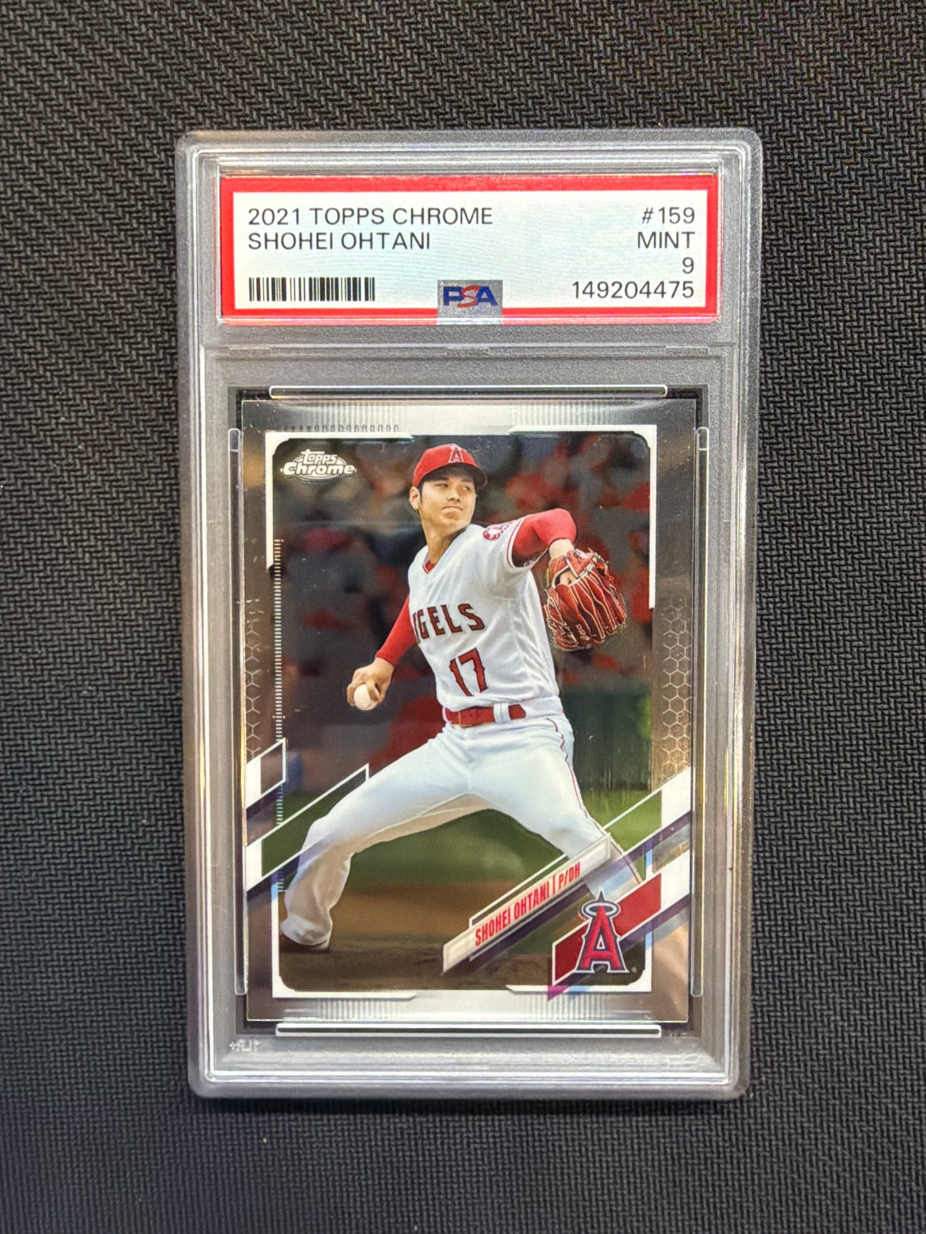 2021 Topps Chrome Shohei Ohtani #159 PSA 9 Angels
