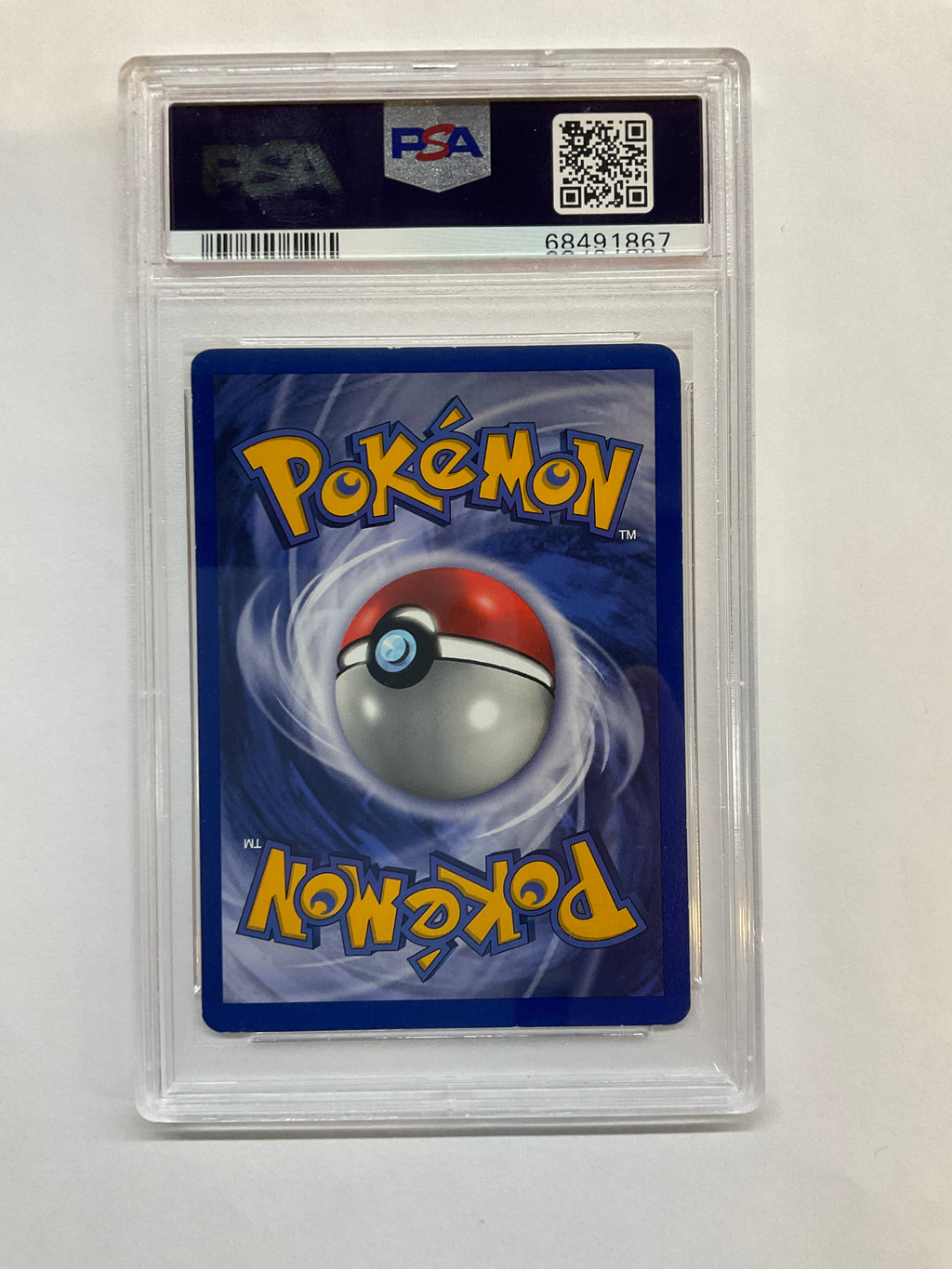 1999 Pokemon Base Set Ninetales Holo 12 PSA 8