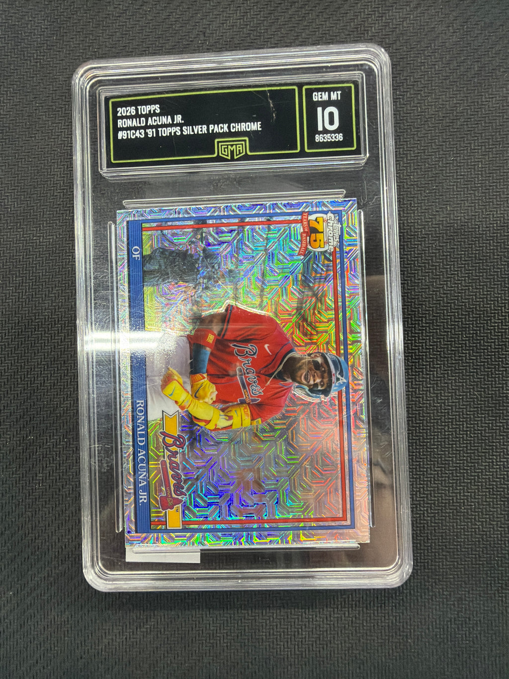 2026 Topps Ronald Acuna Jr. Silver Pack GMA 10 Braves
