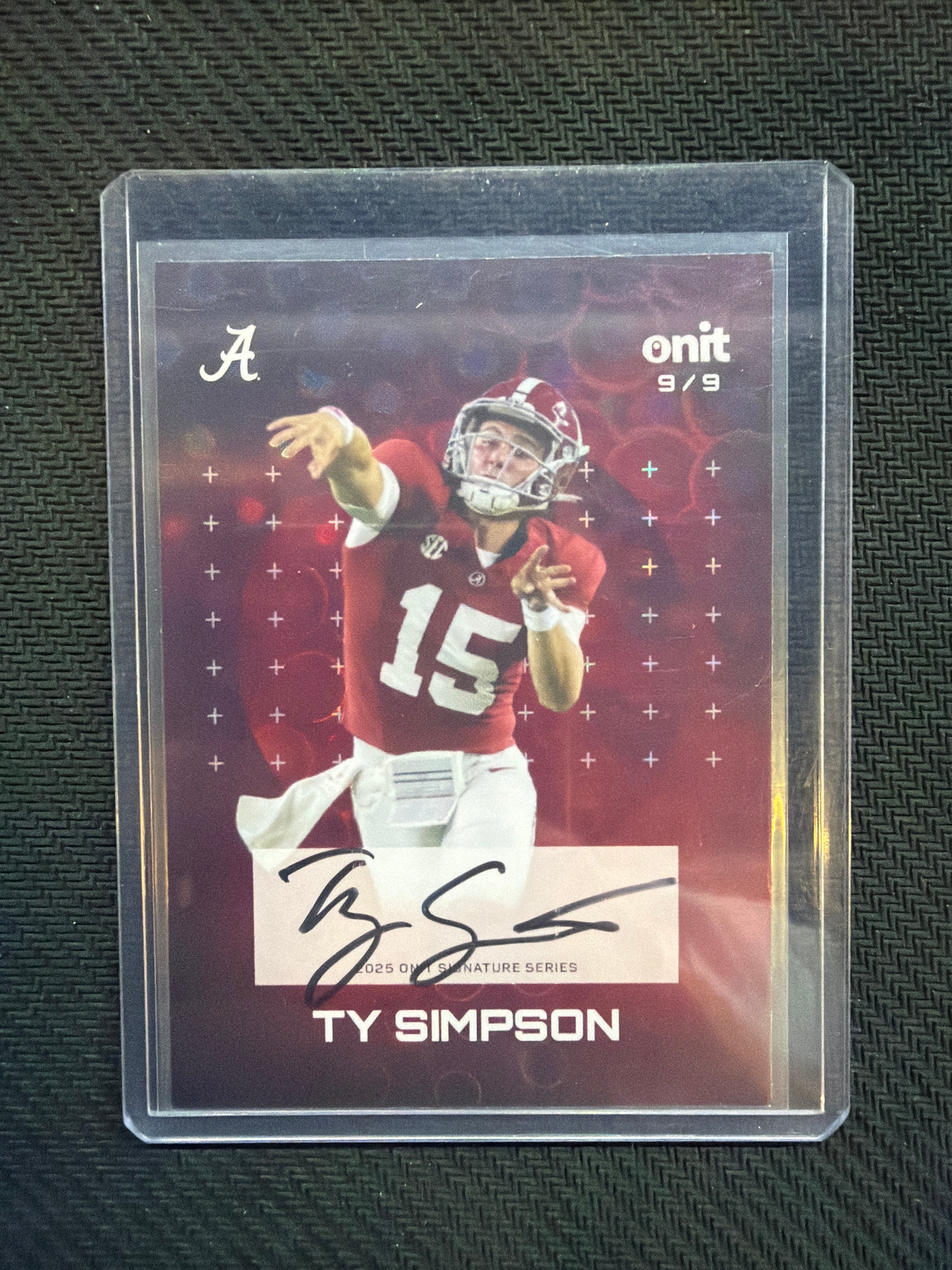2025 Onit Ty Simpson Auto /9 Alabama