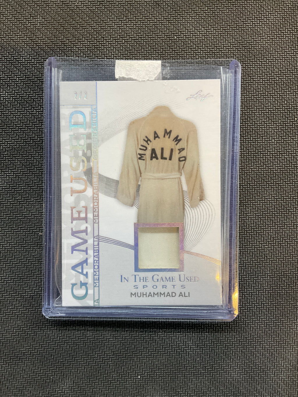 2025 Leaf In the Game Used Muhammad Ali Memorabilia /2