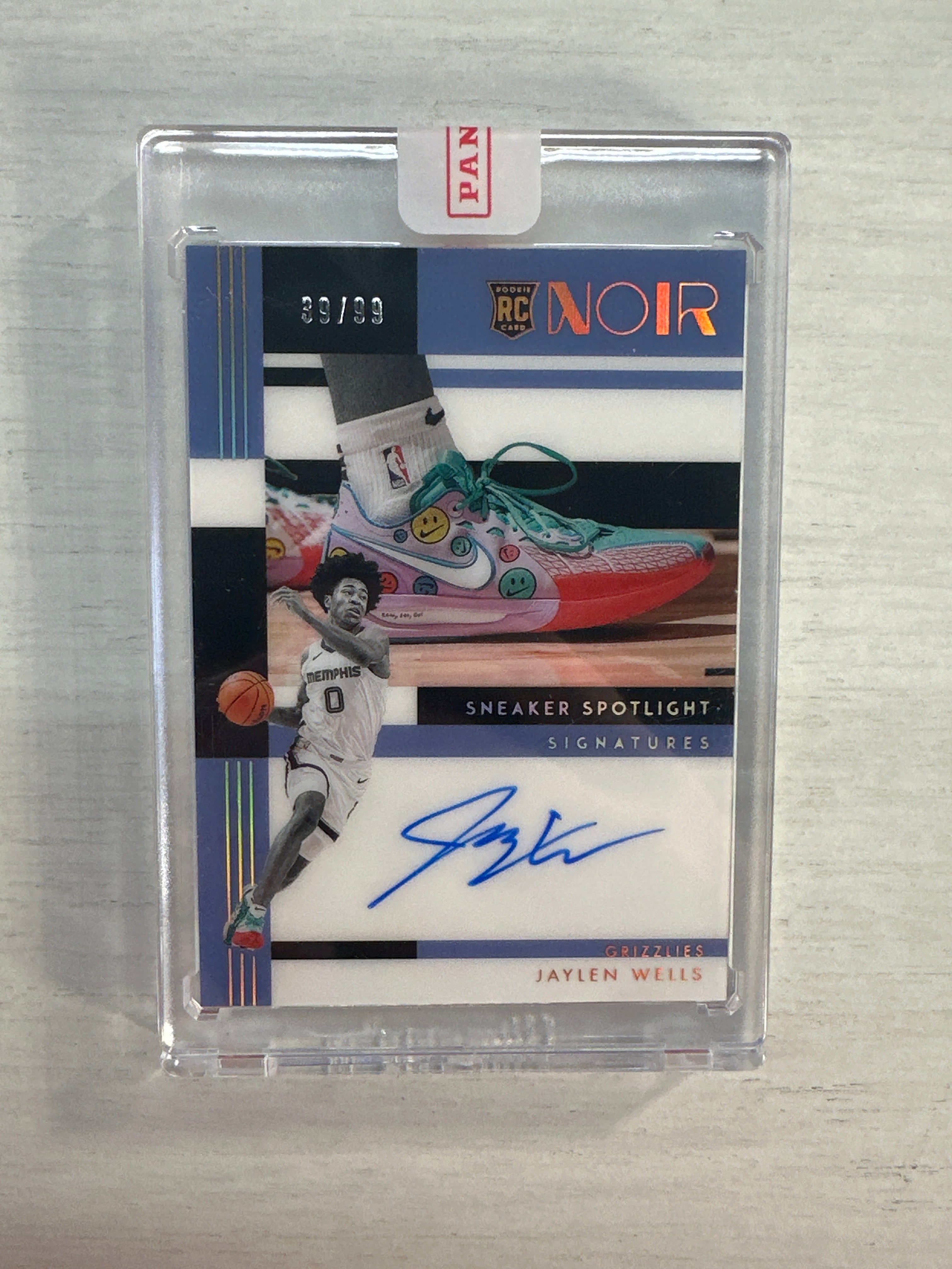 2024 Noir Jaylen Wells Sneaker Spotlight Auto /99