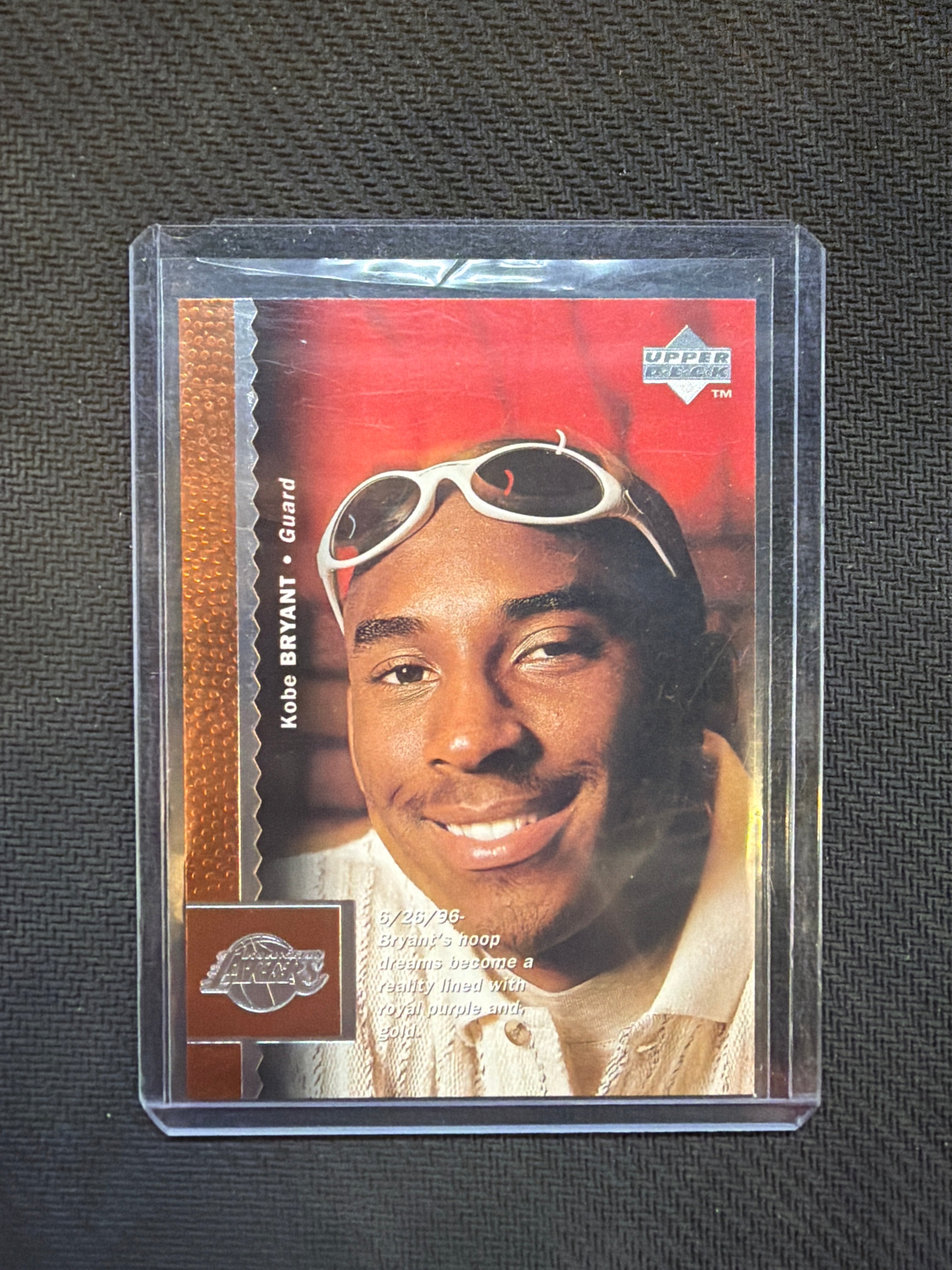 1996-97 Upper Deck Kobe Bryant Rookie Lakers