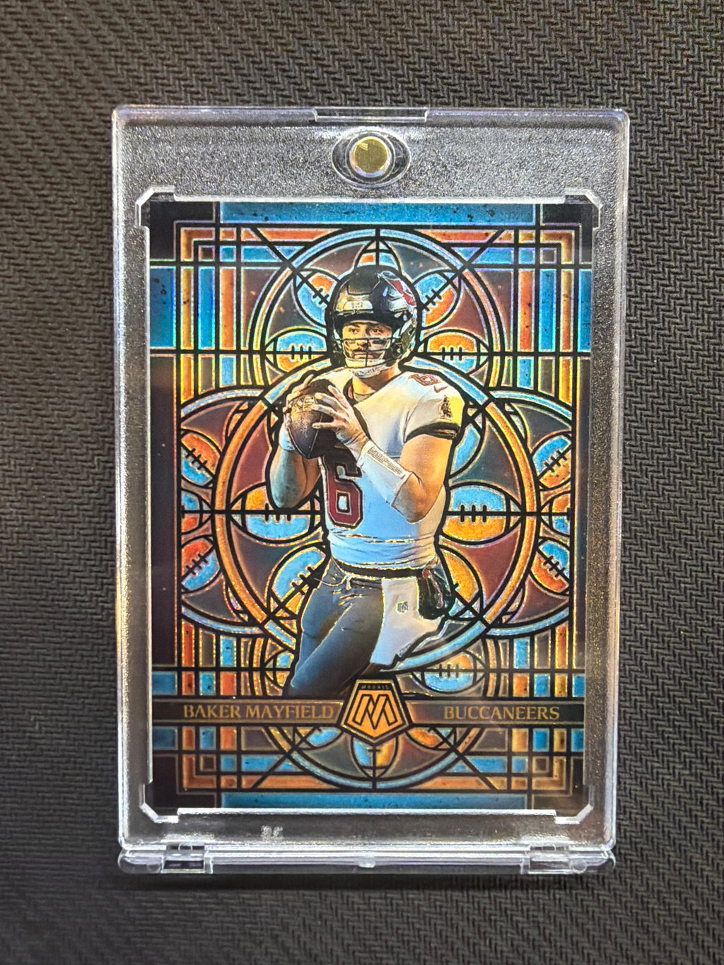 2025 Panini Mosaic Baker Mayfield Stained Glass