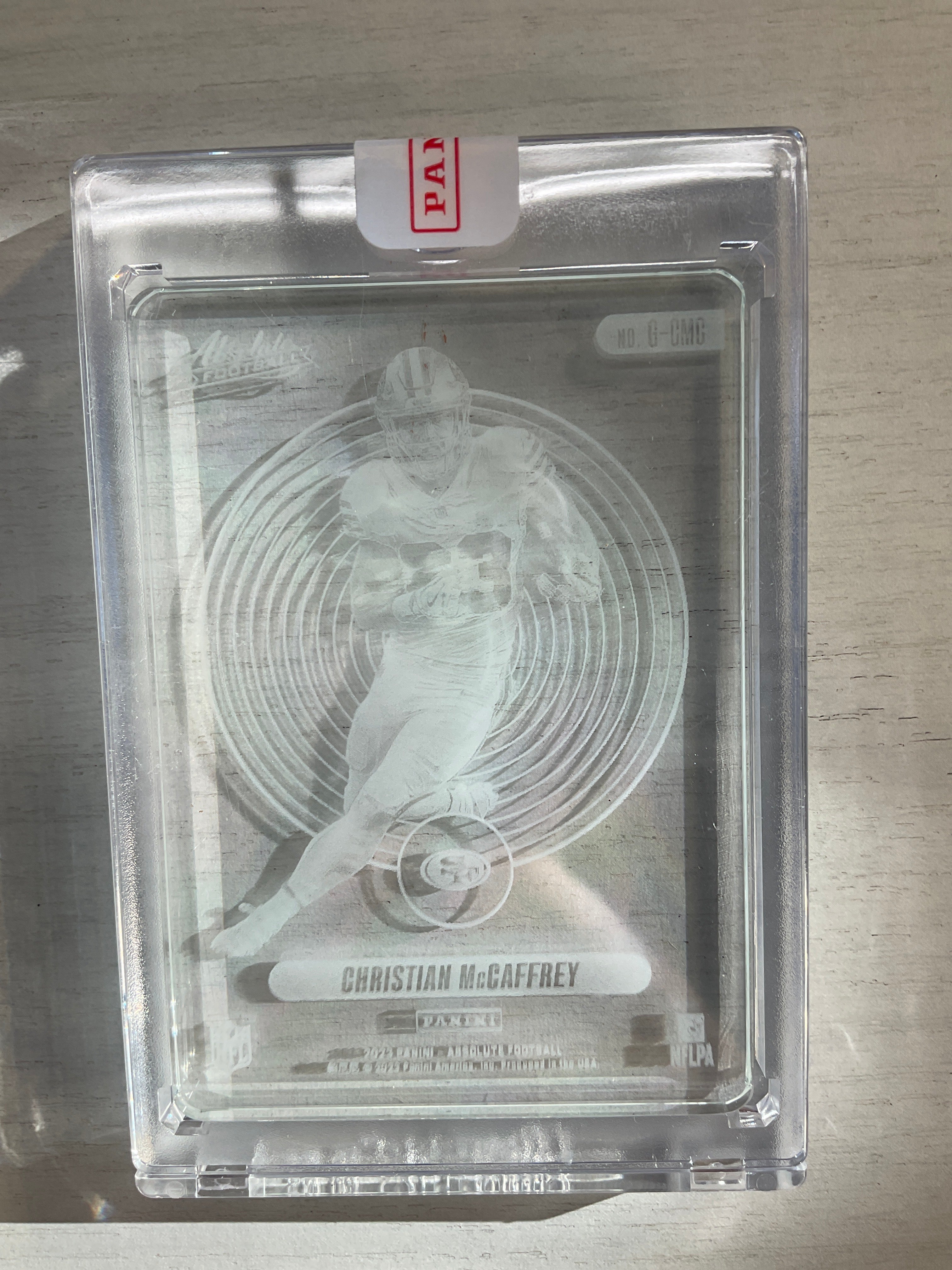 2023 Absolute Glass Christian Mccaffrey Sealed