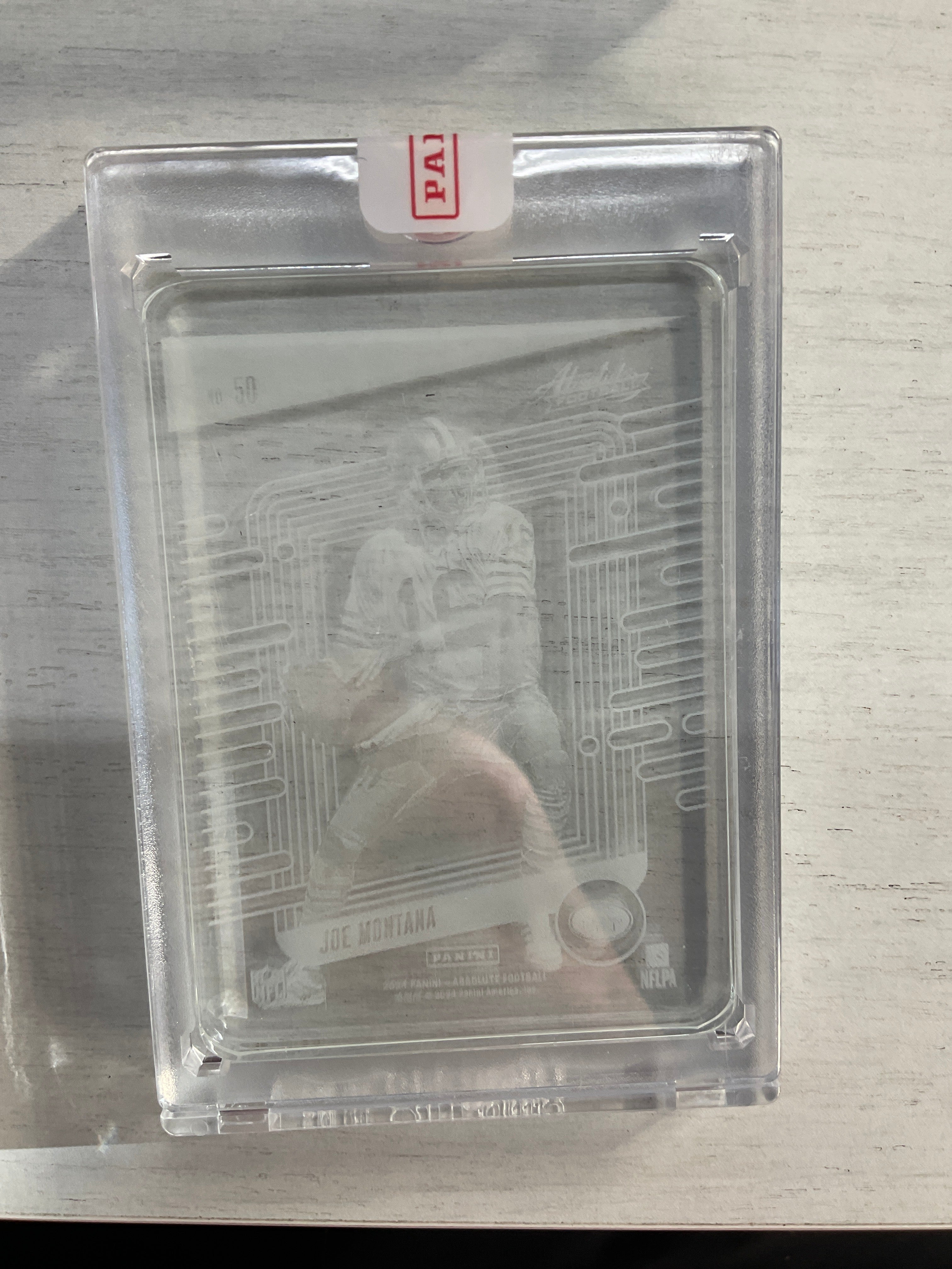 2024 Absolute Glass Joe Montana Sealed