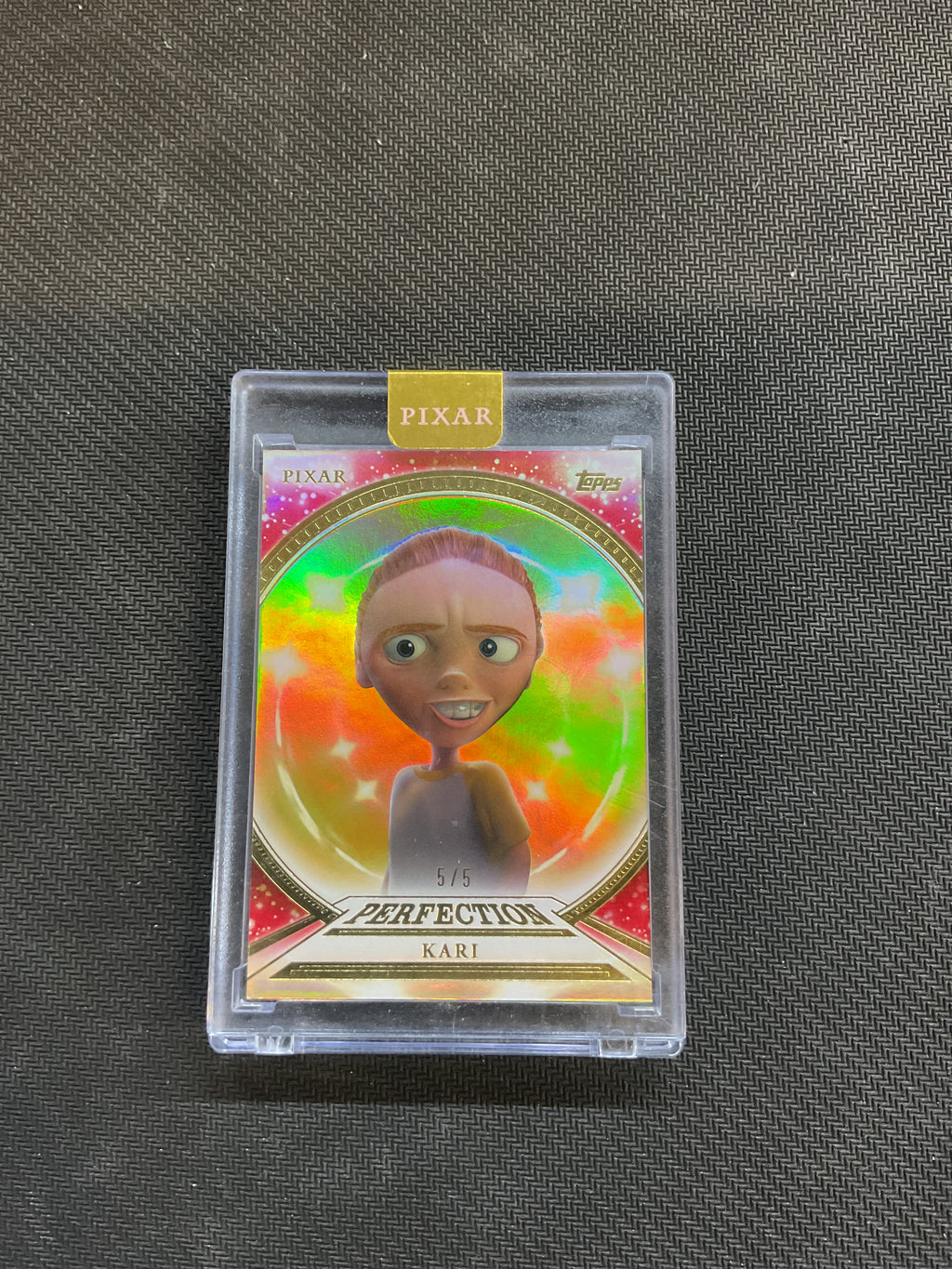 2025 Topps Pixar Kari Perfection Sealed Red /5