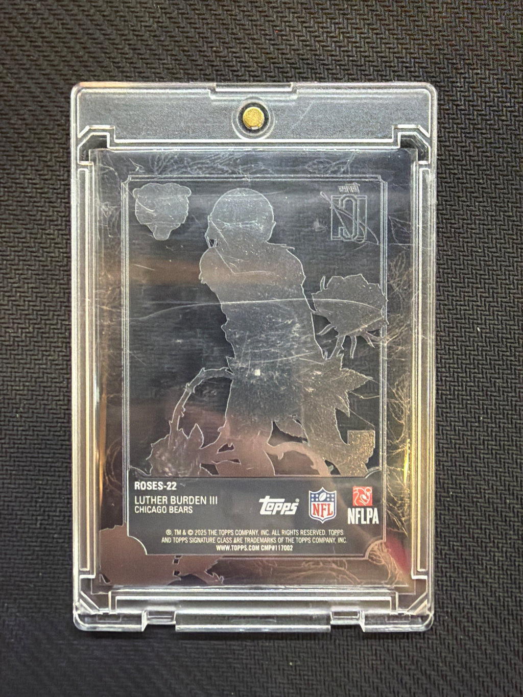 2025 Signature Class Luther Burden III Roses Rookie Bears