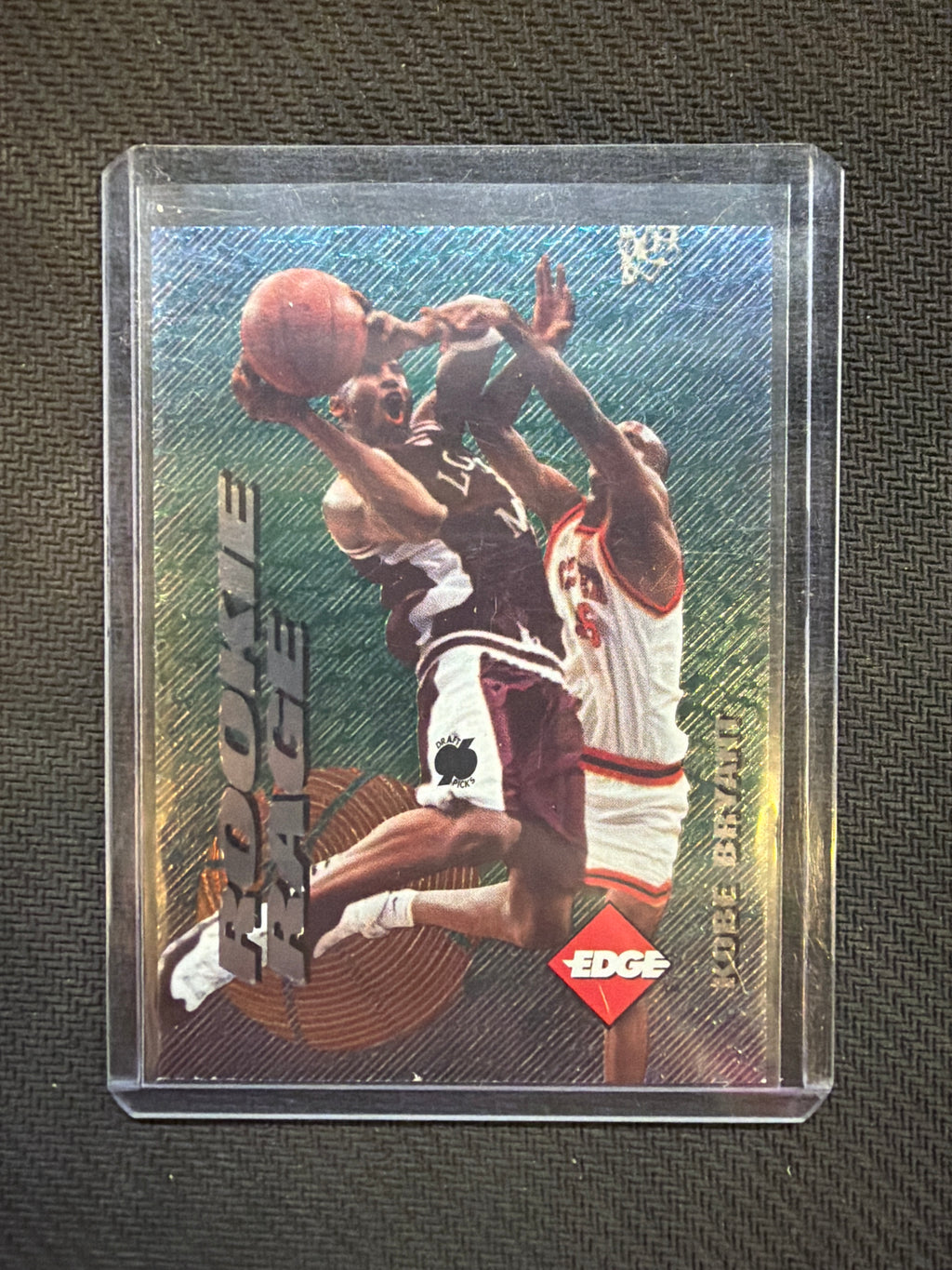 1996 Collector's Edge Kobe Bryant Rookie Rage Lakers