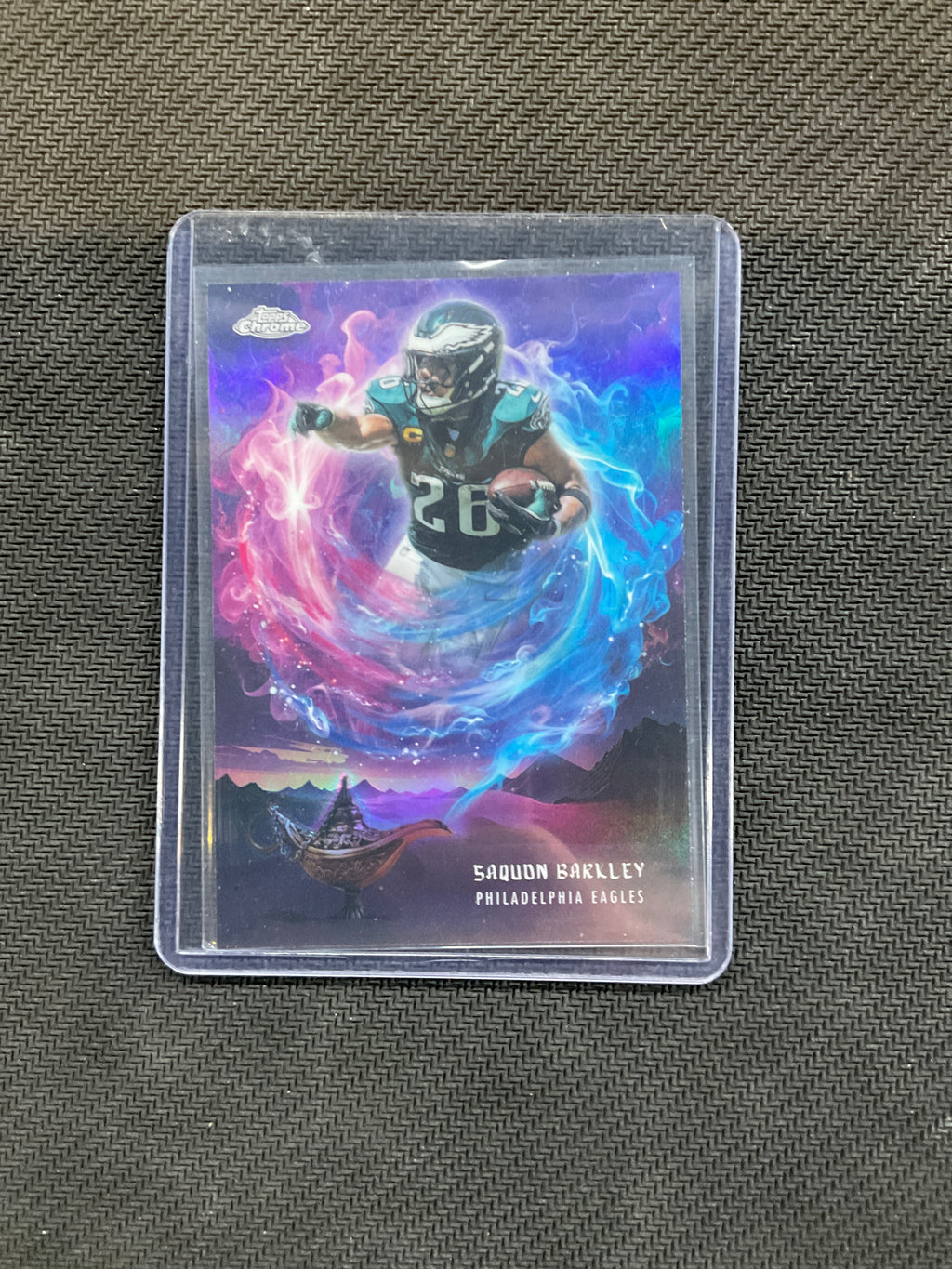 2025 Topps Chrome Saquon Barkley Game Genies Case Hit
