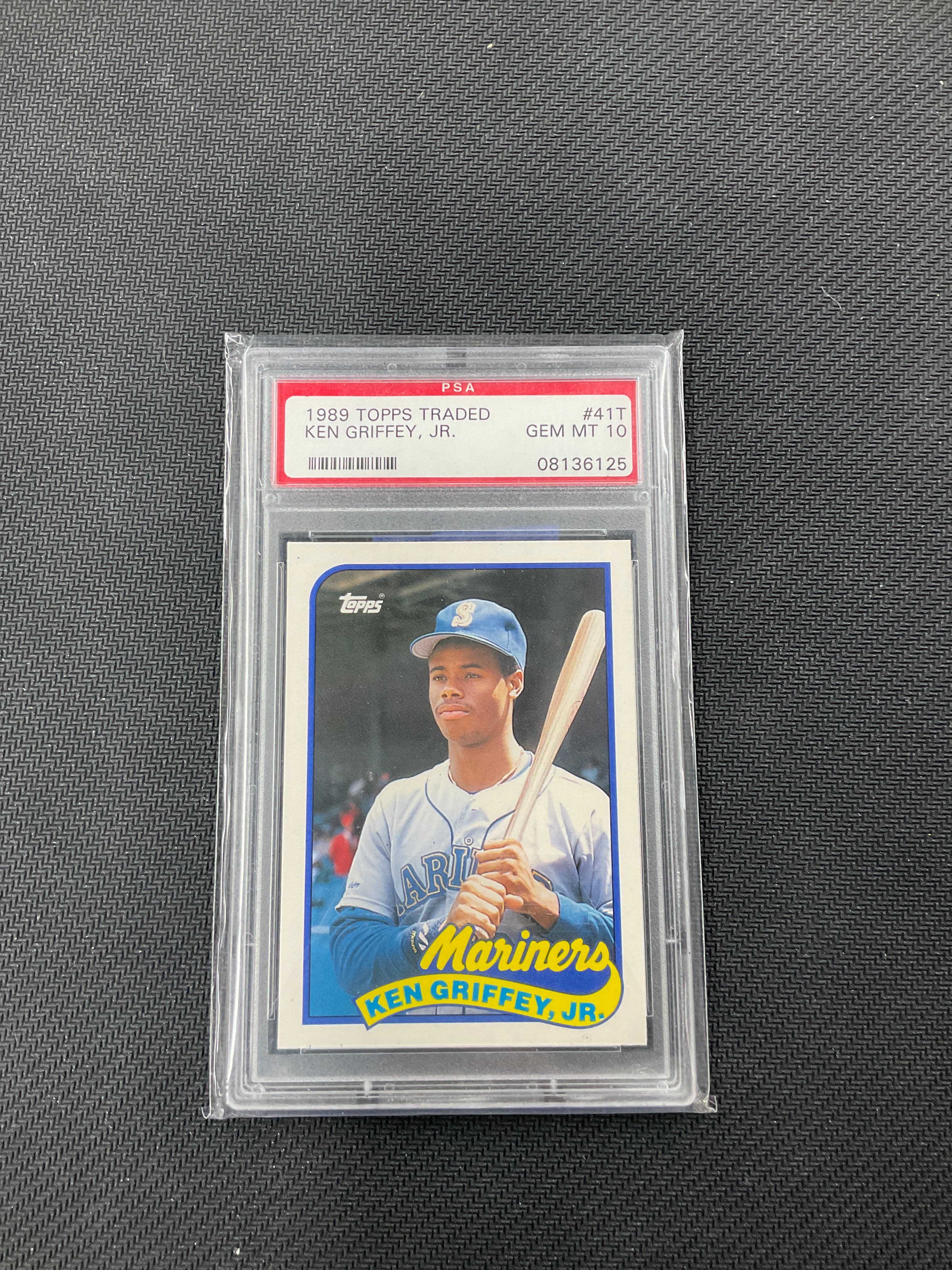 1989 Topps Traded Ken Griffey Jr. Rookie PSA 10